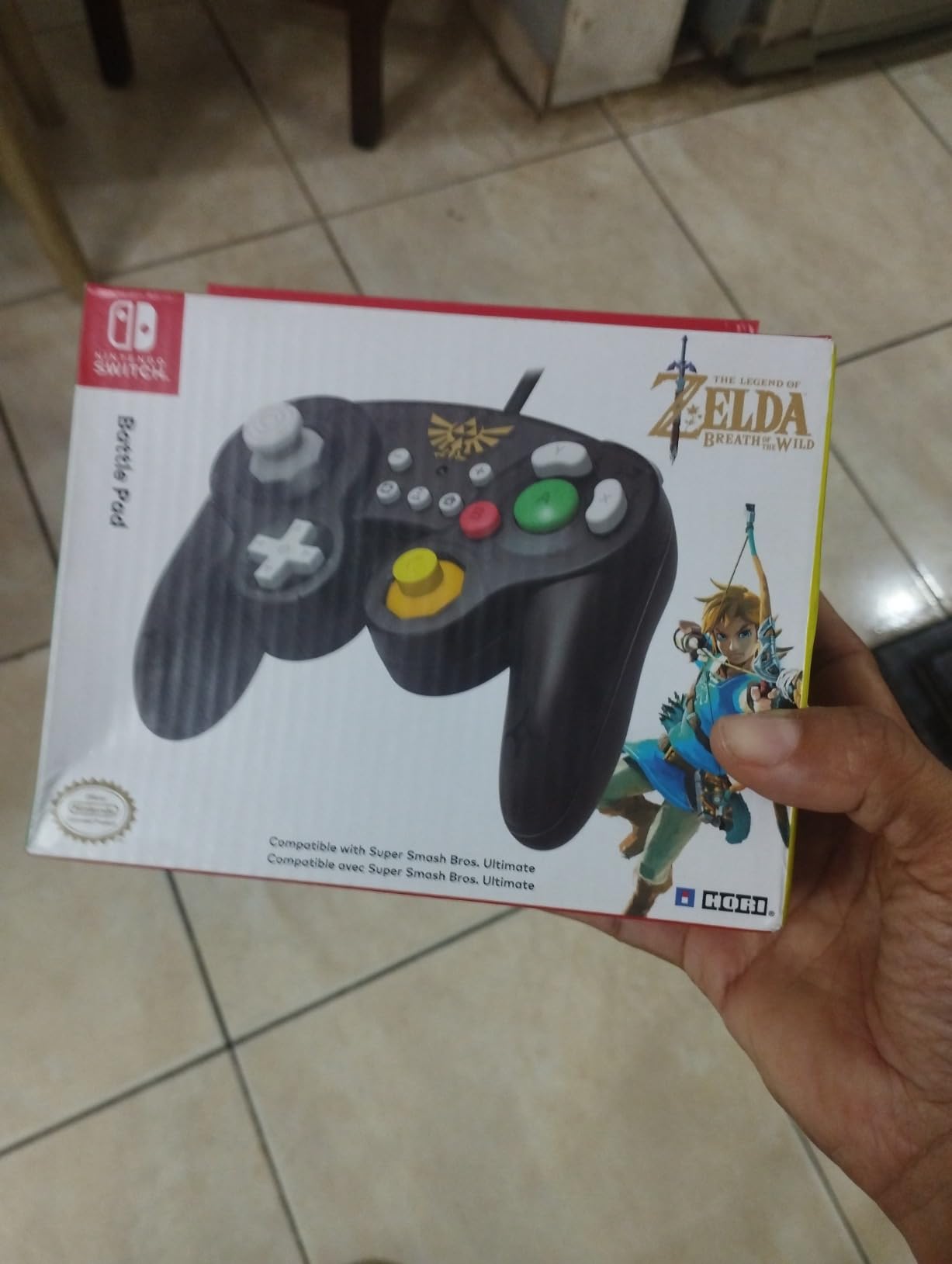 HORI Nintendo Switch Battle Pad (Zelda) GameCube Style Controller - Nintendo Switch customer photo 1
