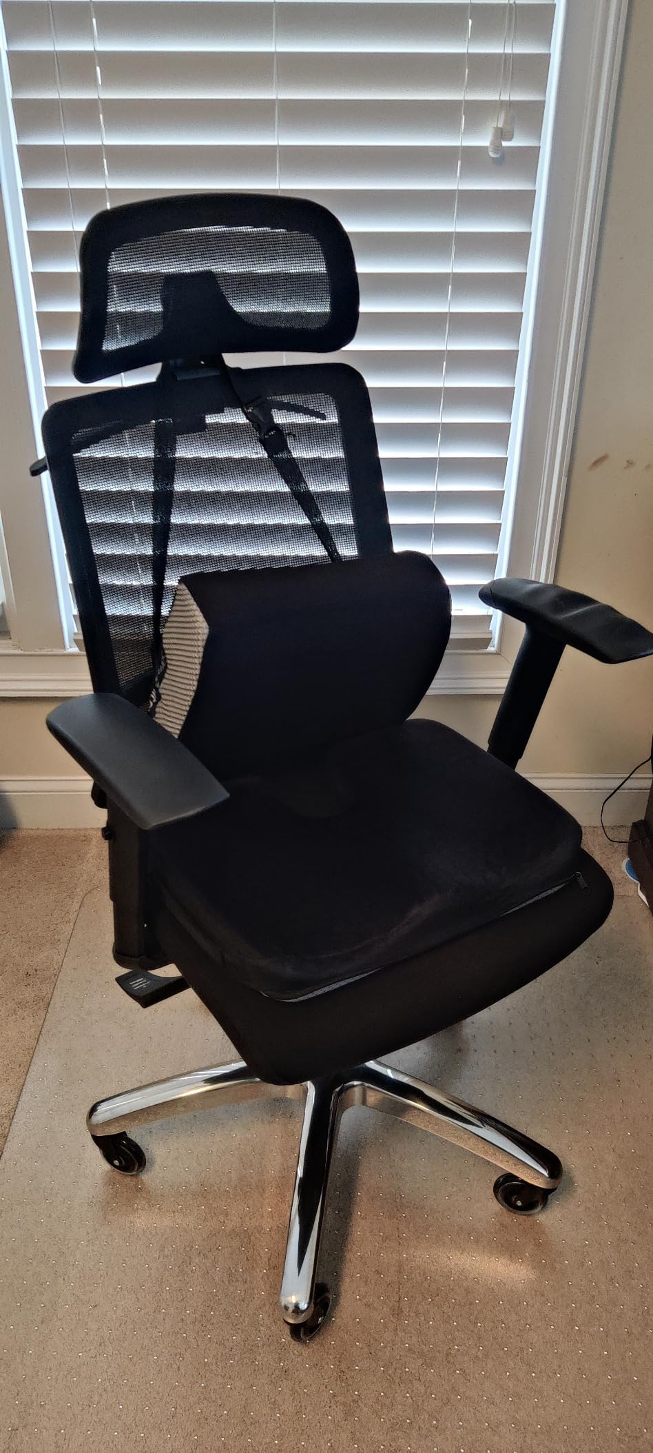 The Office Oasis Original Rollerblade Office Chair Wheels (As Seen On PBS) - Incredibly Smooth & Quiet Casters - Safe for Hardwood Floors & Carpet - Easy Installation with Universal Fit - Set of 5 customer photo 2