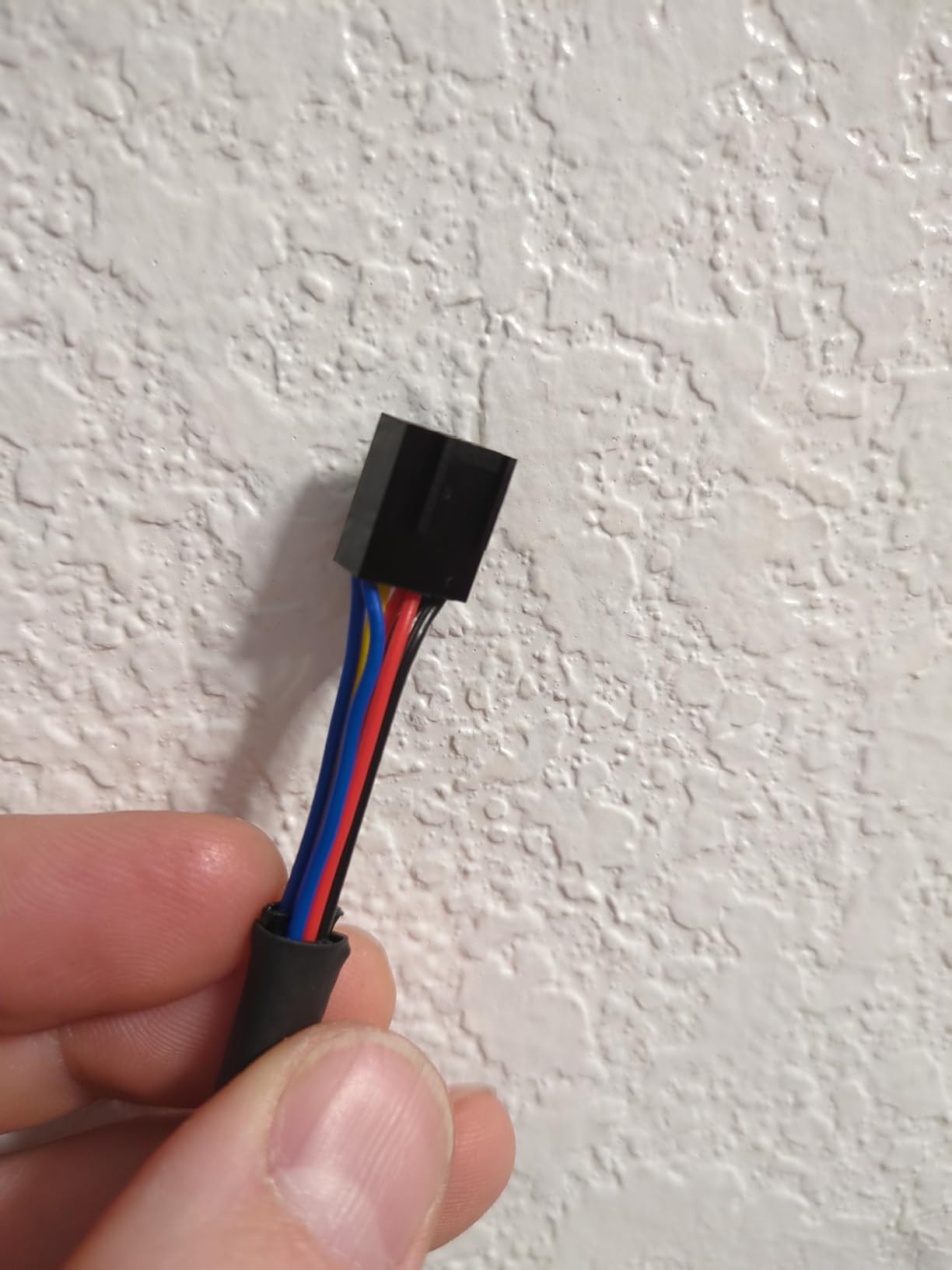 All Black Sleeved PWM Fan Splitter Cable 1 to 2 Converter, 2 Pack customer photo 2