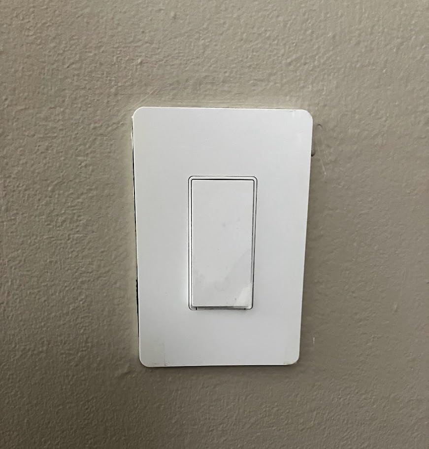 Kasa Smart Light Switch HS200, Single Pole, Needs Neutral Wire, 2.4GHz Wi-Fi Light Switch Works with Google Home, UL Certified, No Hub Required, White customer photo 1