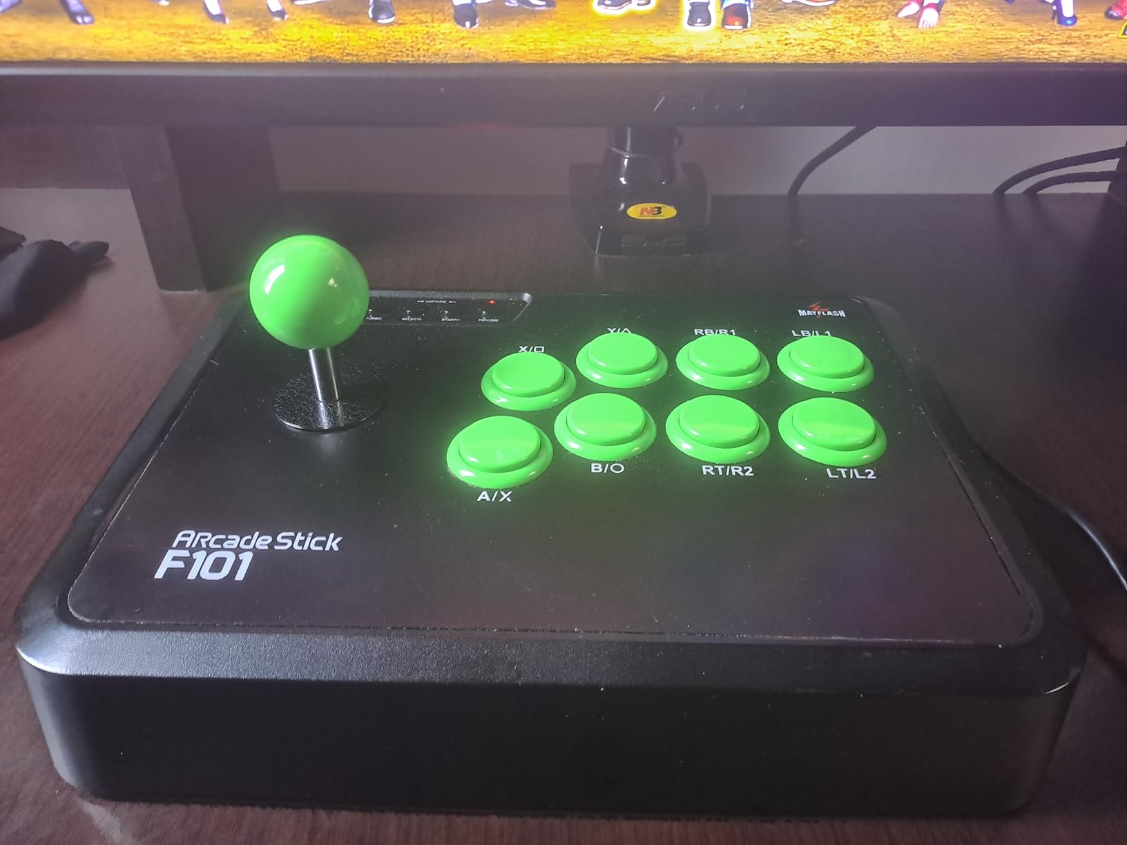 Sanwa JLF-TP-8YT Joystick + Sanwa 8 pcs OBSF-30 Push Button Bundle Kit Color : White - for Arcade Game 4 & 8 Way Adjustable customer photo 1
