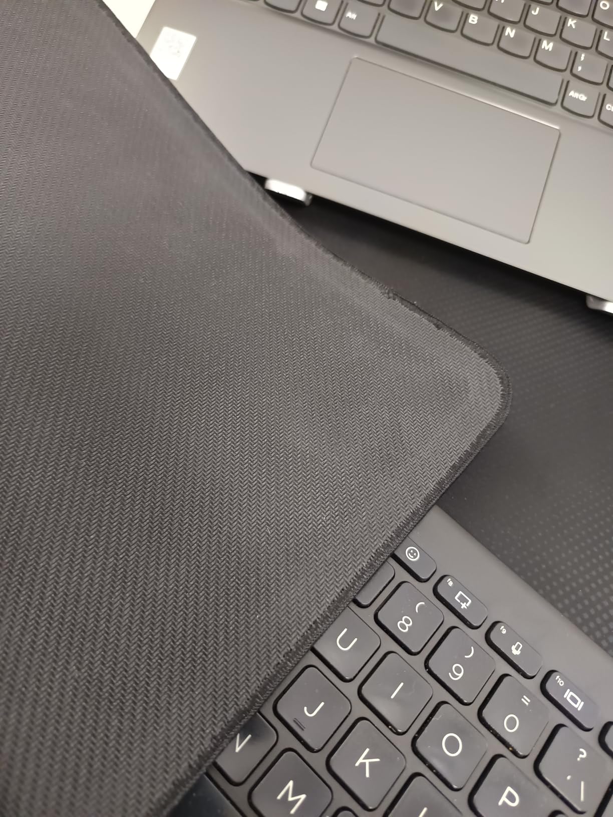 ASUS ROG Sheath Gaming Mouse Pad - 35.4 x 17.3, Extra-Large Surface, Pixel-Precise Tracking, Anti-Fray Stitched Edges, Non-Slip Base - Black/Red customer photo 1