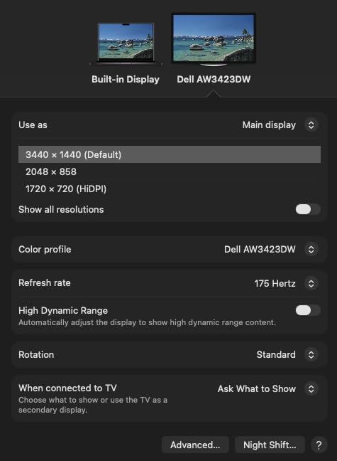 Cable Matters Unidirectional USB C to DisplayPort 1.4 Cable - 6ft, Support 8K@60Hz / 4K@240Hz, Thunderbolt 4 to DisplayPort Cable, Display Port to USB C, Black - Not for Portable USBC Monitor customer photo 1