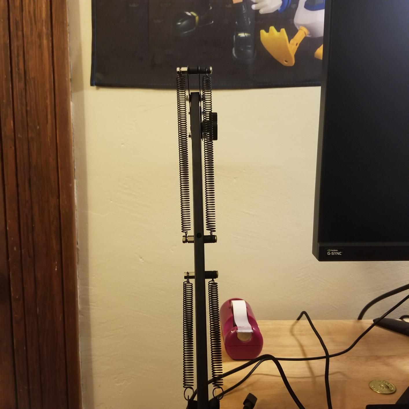 InnoGear Boom Arm Microphone Mic Stand for Blue Yeti HyperX QuadCast SoloCast Snowball Fifine Shure SM7B and Other Mic, Black customer photo 1