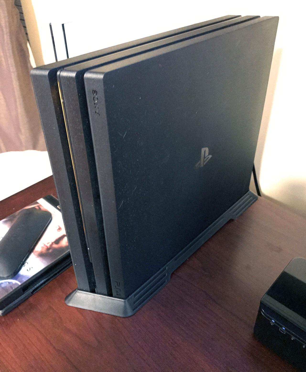 Younik Vertical Stand for P4 Pro, Built-in Cooling Vents and Non-Slip Feet Steady Base Mount for P4 Pro, Black customer photo 2