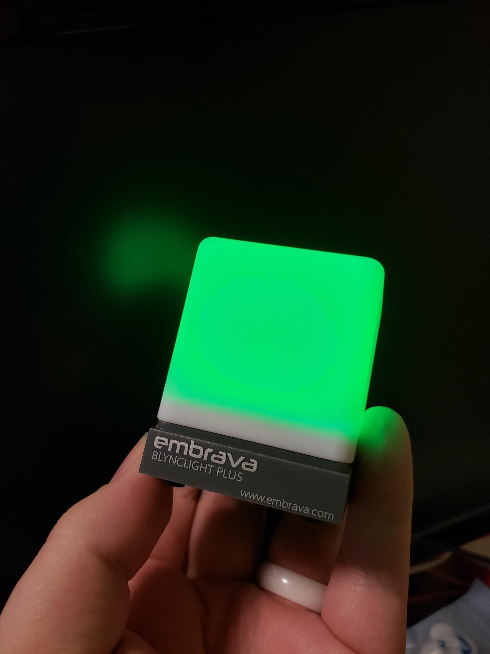 Embrava Blynclight Plus - Busy Light for The Office (with Ringer) customer photo 2