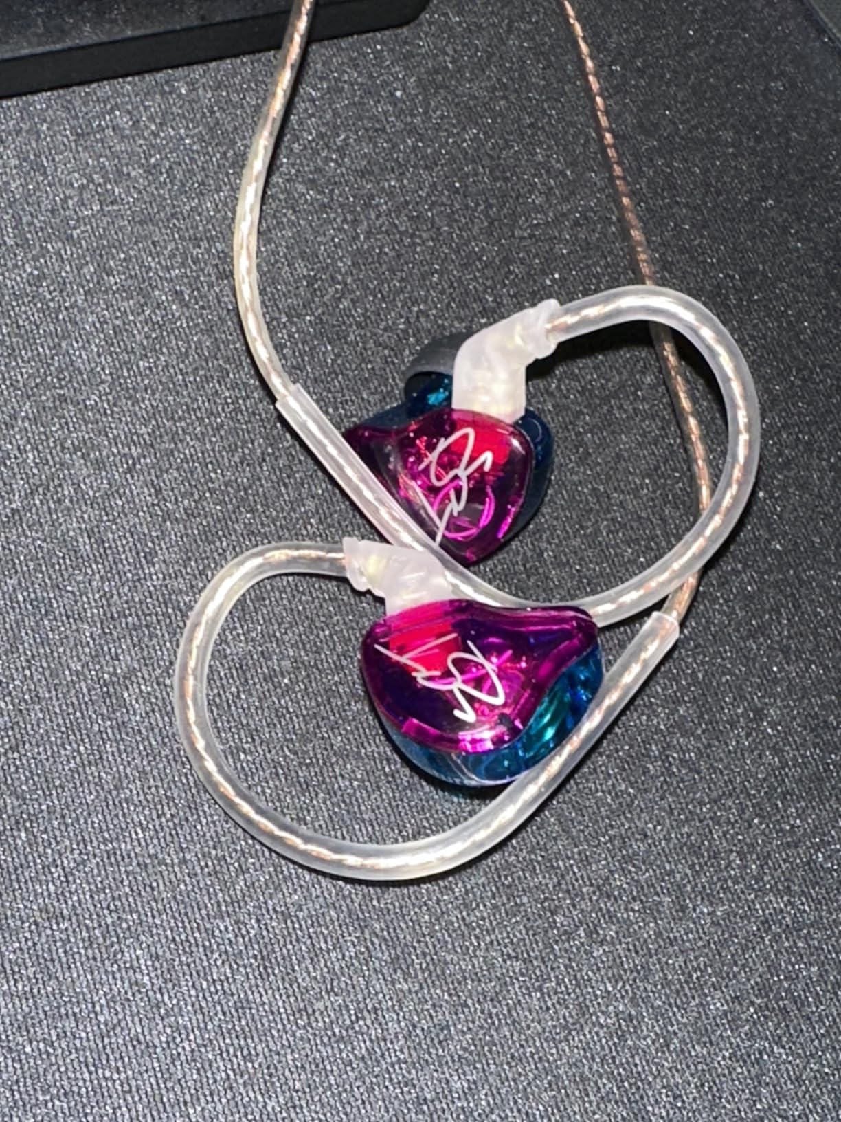 YINYOO Easy KZ ZST Colorful Hybrid Balance Armature with Dynamic in-Ear Earphone 1BA+1DD HiFi Headset KZ in Ear Monitors Headphones Wired Earbuds IEM Earphones Gaming Earbuds (Colorful Without mic) customer photo 1