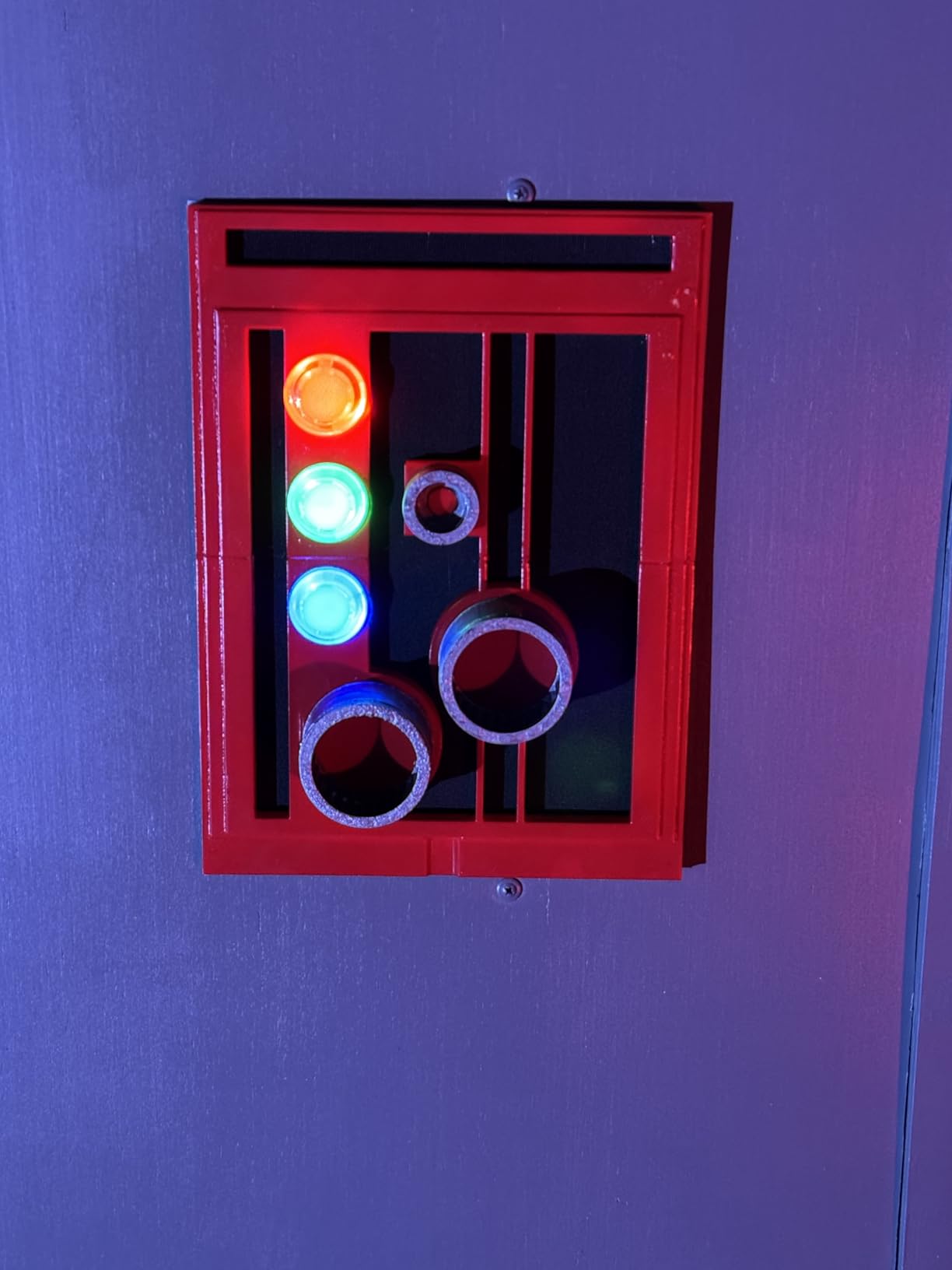 EG Starts 5X 30mm Arcade LED Lights Push Button Built-in Switch 5V Illuminated Buttons for Arcade Machine Games DIY Kit Parts Jamma Mame Raspberry Pi 1 2 3 (Each Color of 1 Piece) & 5 Colour customer photo 1