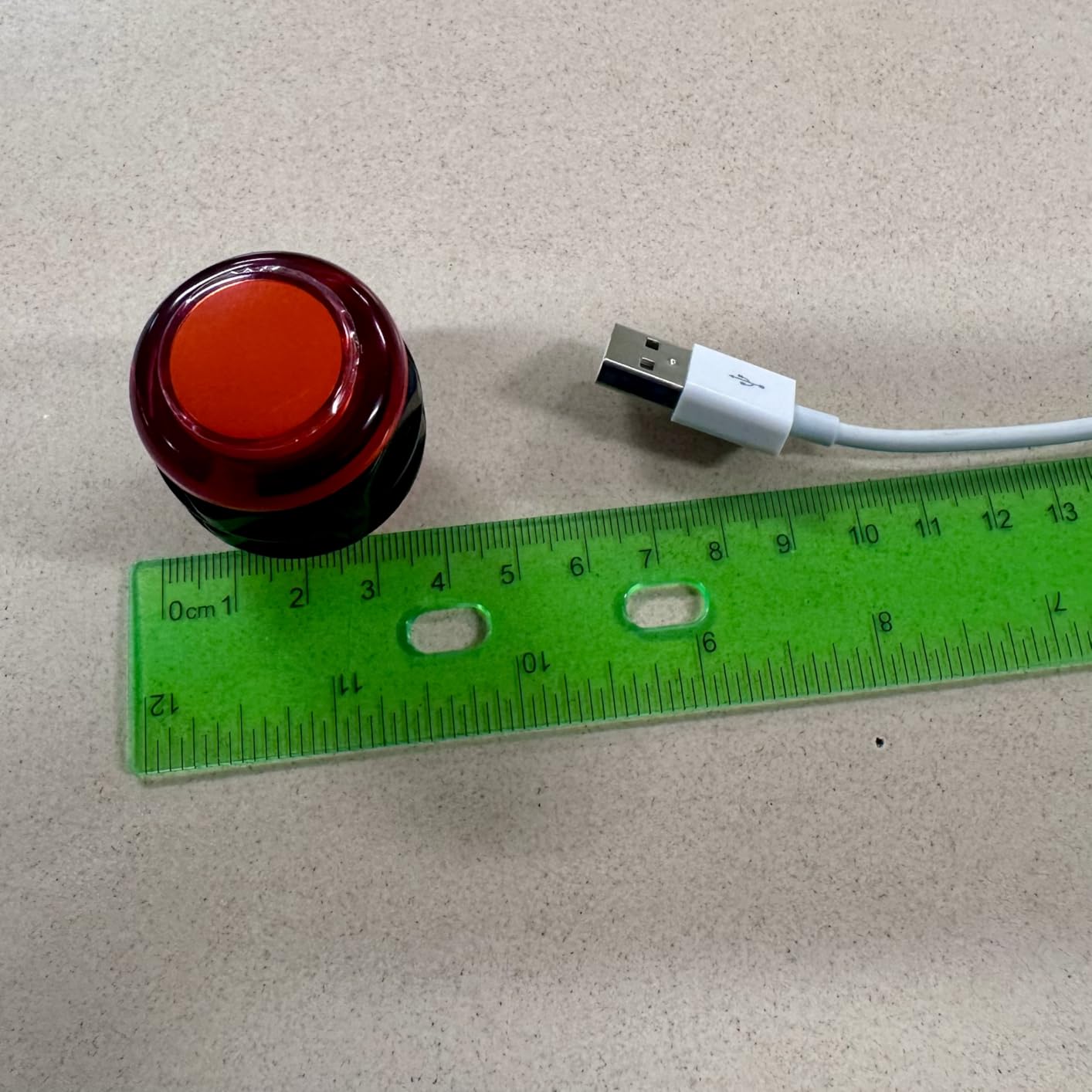 EG Starts 5X 30mm Arcade LED Lights Push Button Built-in Switch 5V Illuminated Buttons for Arcade Machine Games DIY Kit Parts Jamma Mame Raspberry Pi 1 2 3 (Each Color of 1 Piece) & 5 Colour customer photo 2