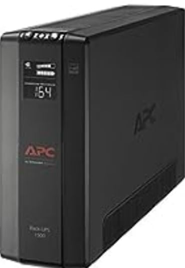 APC UPS Back-UPS Pro 1500VA UPS, 900W Battery Backup & Surge Protector, AVR, 10 Outlets, LCD, BX1500M Uninterruptible Power Supply customer photo 1