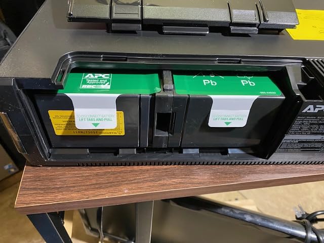 APC UPS Back-UPS Pro 1500VA UPS, 900W Battery Backup & Surge Protector, AVR, 10 Outlets, LCD, BX1500M Uninterruptible Power Supply customer photo 2