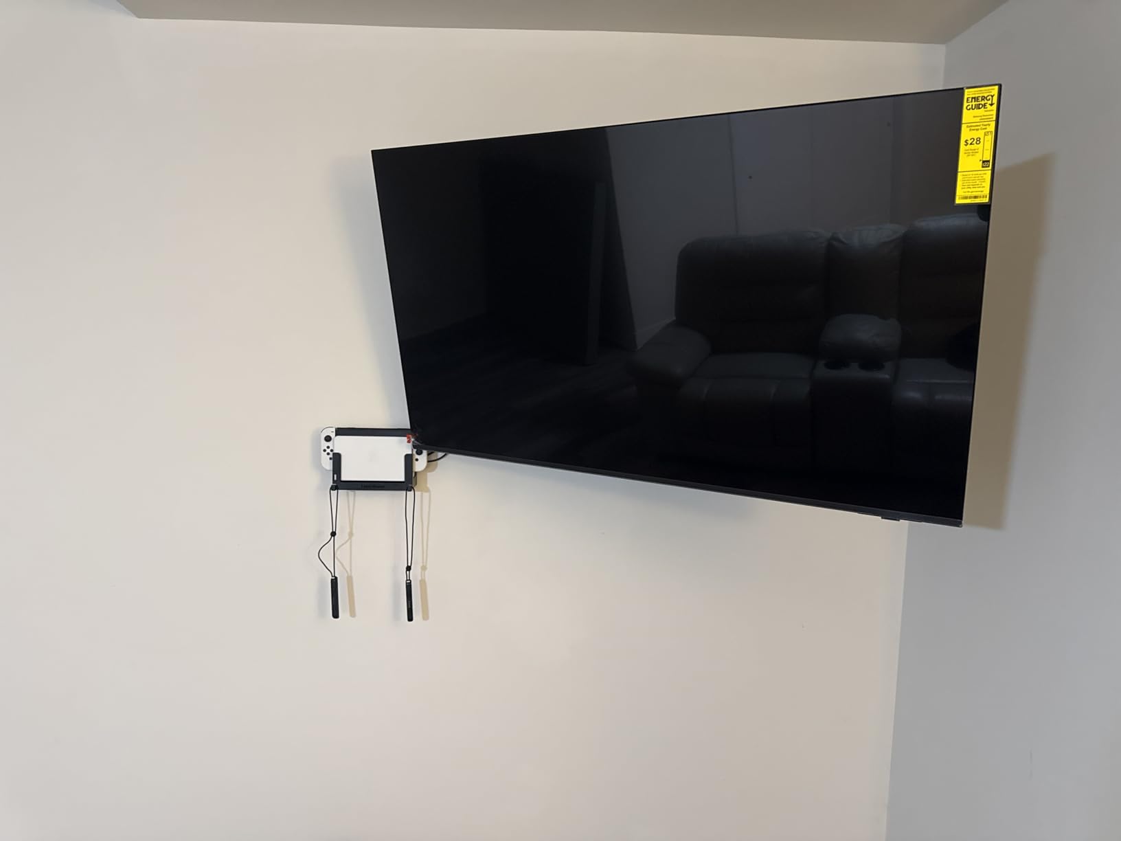 TotalMount Wall Mount for Nintendo Switch 1 (Mounts Switch 1 by TV) - Switch 1 Black customer photo 2