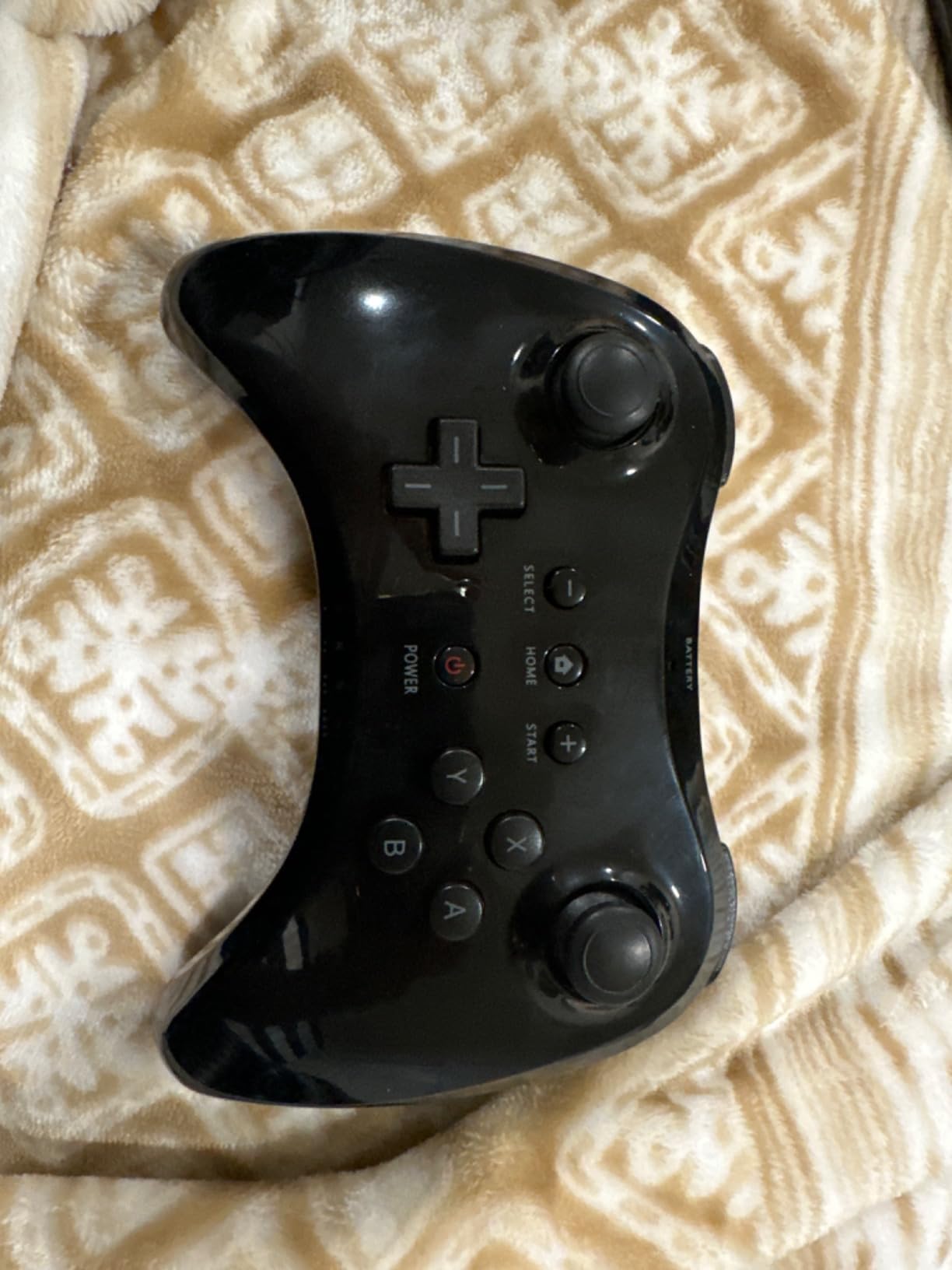Black Classic Wireless Pro Controller Game Controller Gamepad Joypad Remote for Wii U customer photo 1