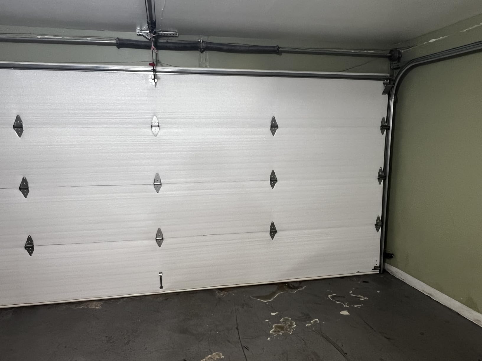 NASA TECH White Reflective Foam Core 2 Car Garage Door Insulation Kit 18FT Wide x 8FT HIGH R Value 8.0 Made in USA customer photo 2