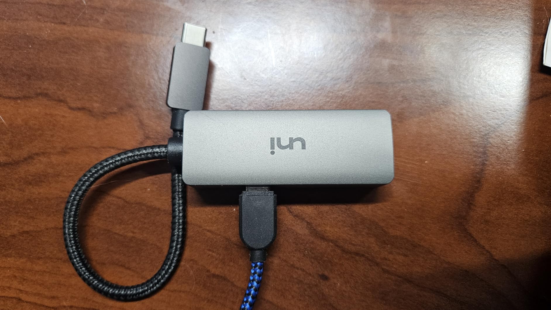 uni USB C to Ethernet Adapter, Driver Free RJ45 to USB C [Thunderbolt 3/4 Compatible], 1Gbps Type-C Gigabit Ethernet LAN Network Adapter for MacBook Pro/Air, iPhone 15 Pro/Max, Dell XPS, Galaxy S8-S24 customer photo 2