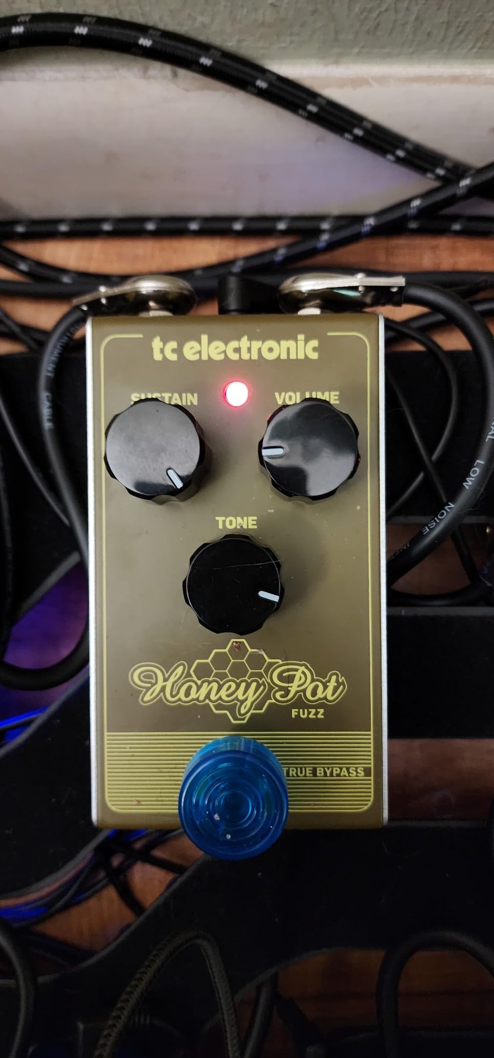 TC Electronic HONEY POT FUZZ Vintage-Flavored Fuzz Pedal customer photo 1