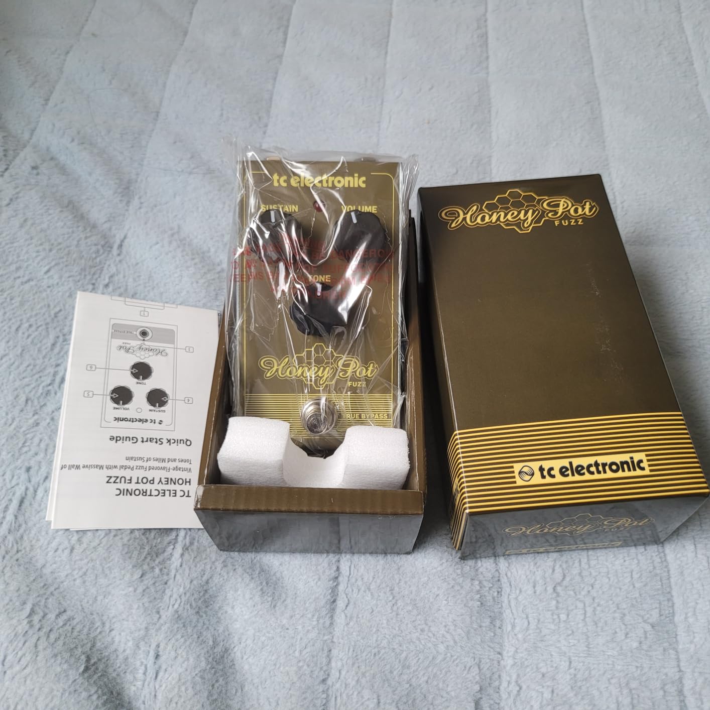 TC Electronic HONEY POT FUZZ Vintage-Flavored Fuzz Pedal customer photo 2