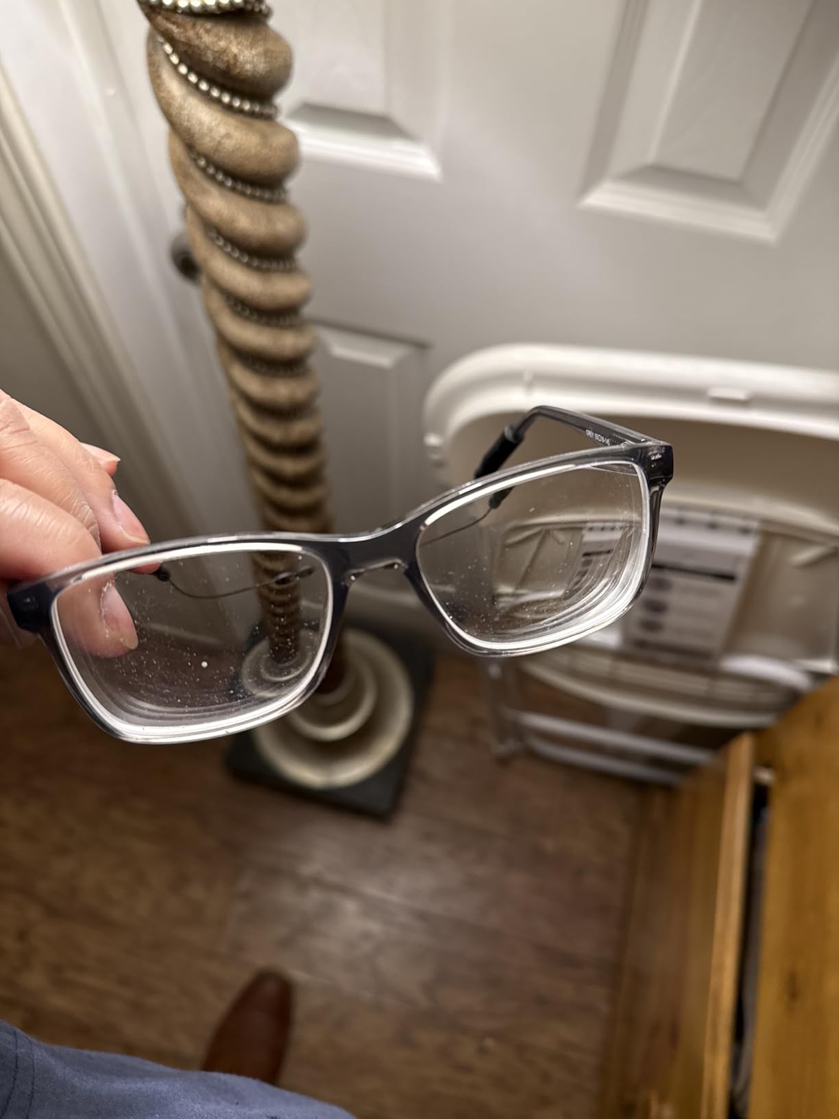 Polarized Unisex Clip on Flip up Sunglasses over Prescription and Reading Glasses Frames customer photo 2