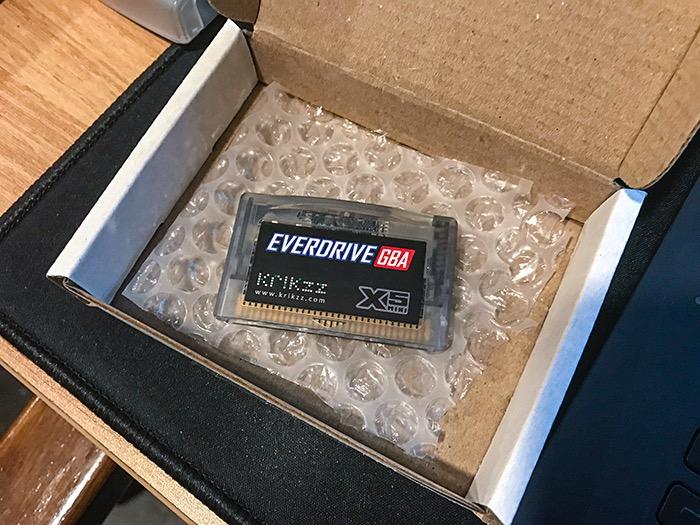 EverDrive GBA X5 MINI Flash Cart customer photo 2