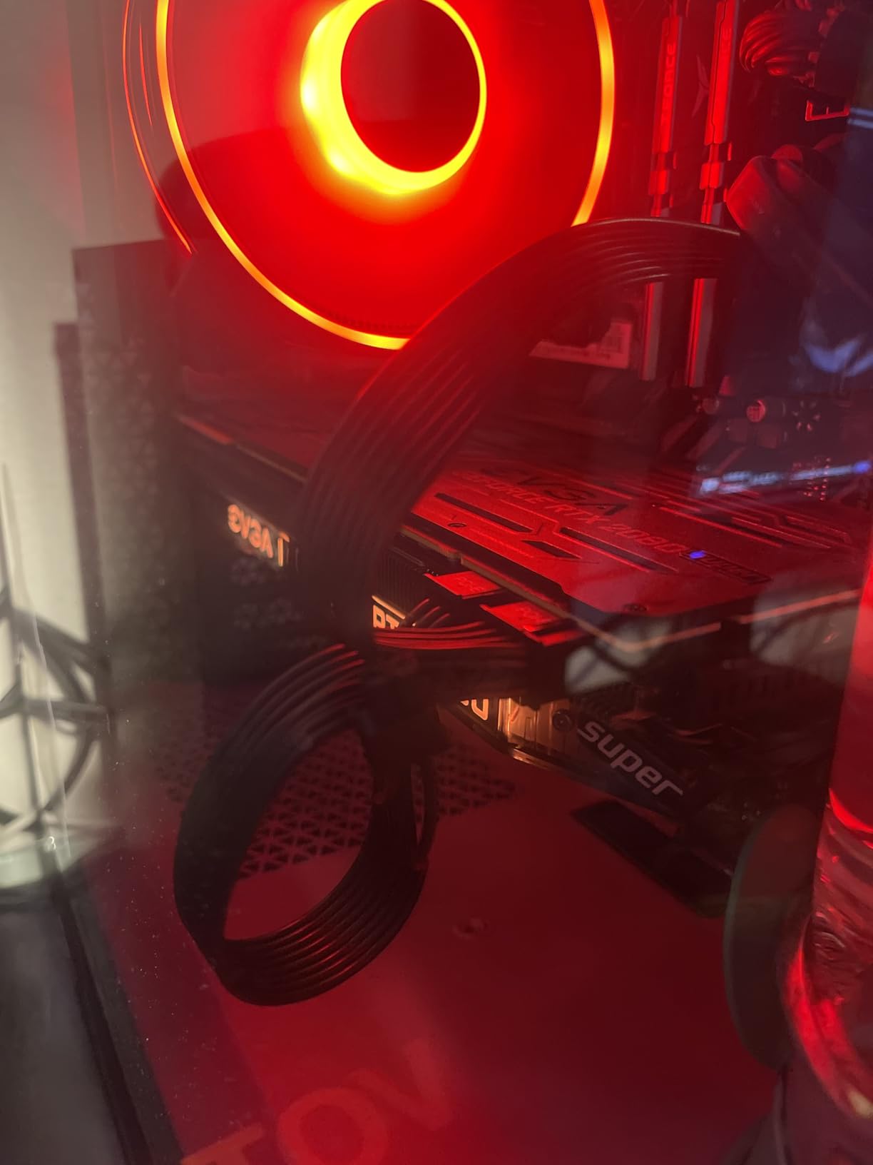 COMeap PCIe Cable for Corsair, ATX CPU 8 Pin Male to Dual PCIe 8 Pin (6+2) Male Power Cable for Corsair Thermaltake ARESGAME Power Supply 25-inch(63cm) customer photo 1