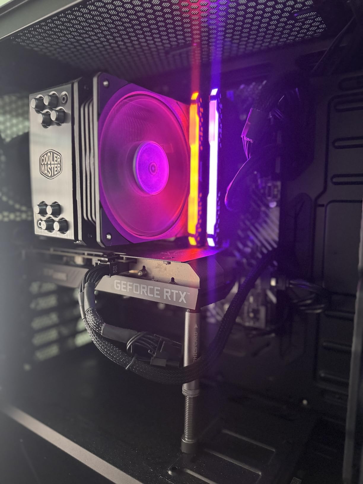 CORSAIR Vengeance RGB PRO DDR4 RAM 16GB (2x8GB) 3200MHz CL16-18-18-36 1.35V Intel AMD Desktop Computer Memory - Black (CMW16GX4M2C3200C16) customer photo 2