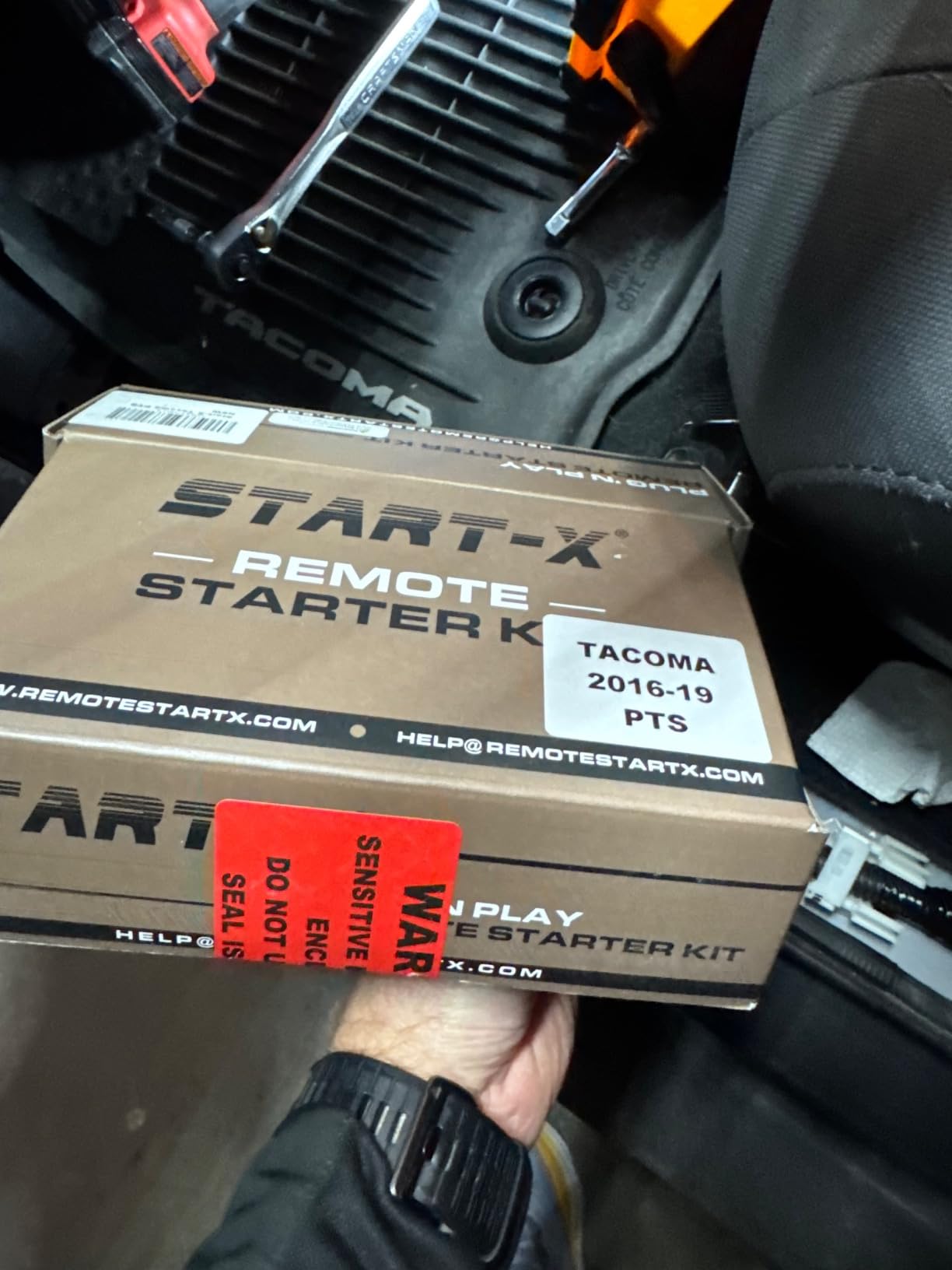 Start-X Remote Starter Kit for Toyota Tacoma (2016, 2017, 2018, 2019) Trucks with Push to Start Ignition | Use Your OEM Key Fob | Easy Plug and Play Install customer photo 1