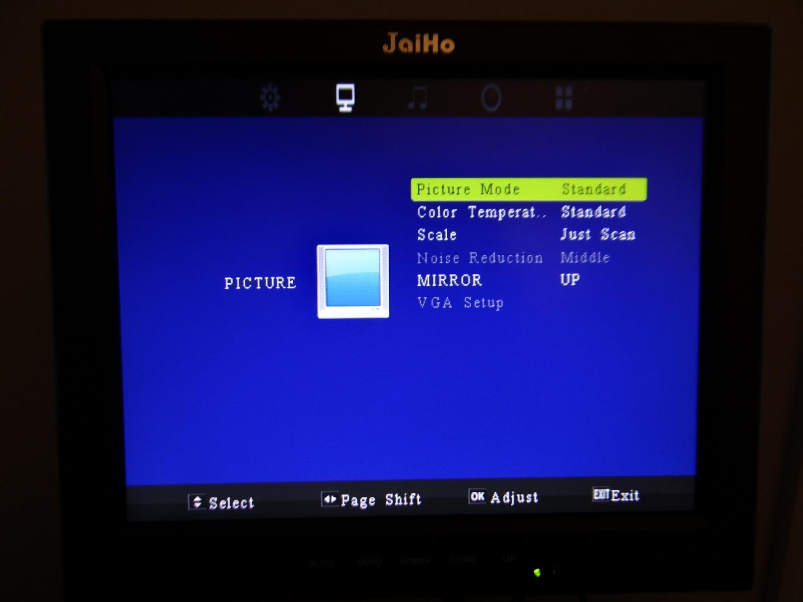 JaiHo 17 Inch PC Monitor TFT LCD Monitor - 1280 x 1024 Resolution 4:3 HDMI Monitor Color Display Screen with HDMI/VGA/BNC/AV/USB Earphone Input, Built-in Dual Speakers, Black customer photo 1