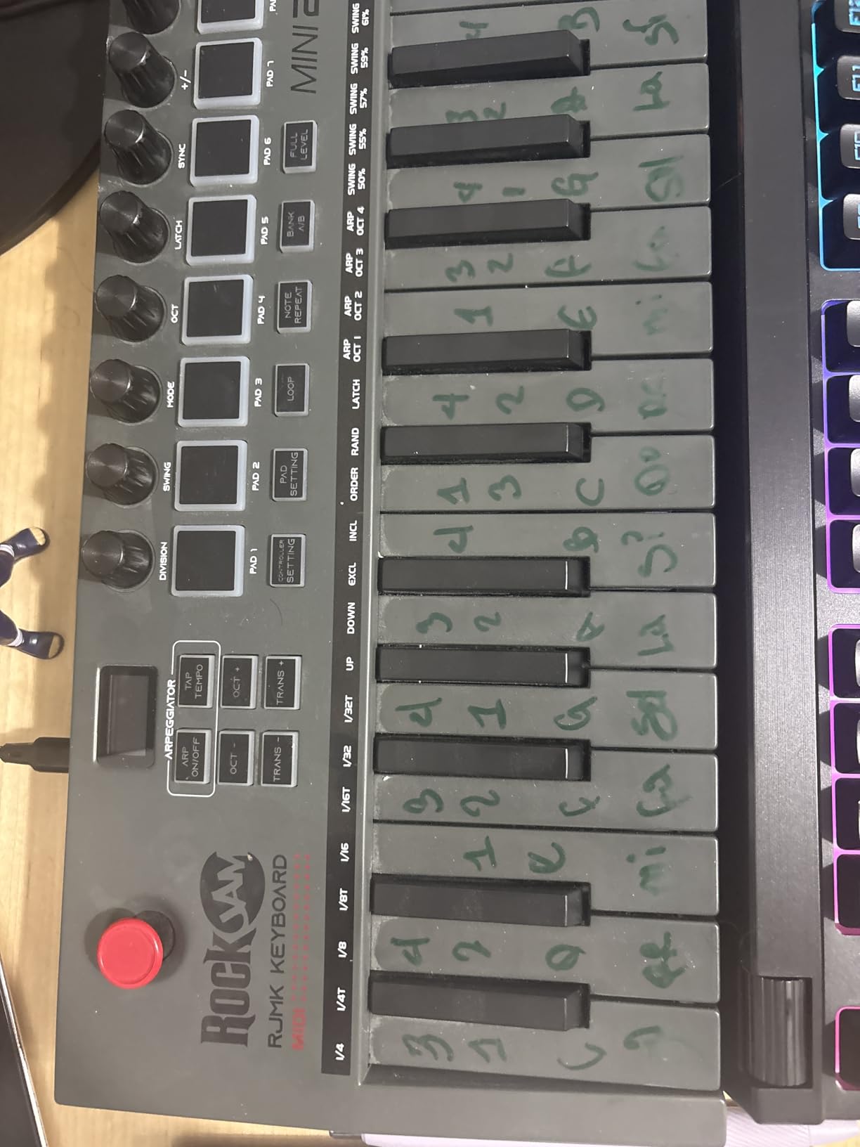 RockJam 61-Key Compact Keyboard Piano with LED Display, Keynote Stickers & Lessons customer photo 2