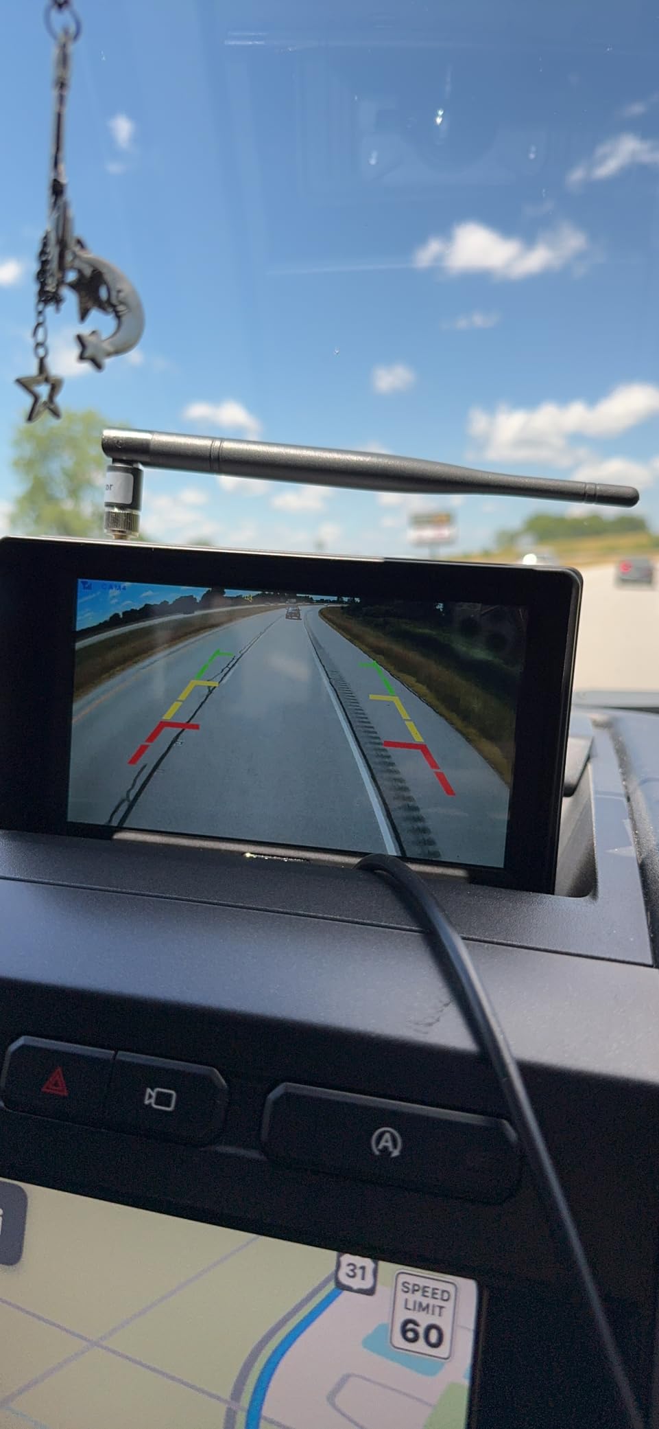 MC7108 Wireless RV Backup Camera System 7'' Monitor Built in DVR Rear View Camera with Infrared Night Vision and Wide Viewing Angle for Truck/Trailer/RV/Pickups/Camping Car/Van/Farm customer photo 1