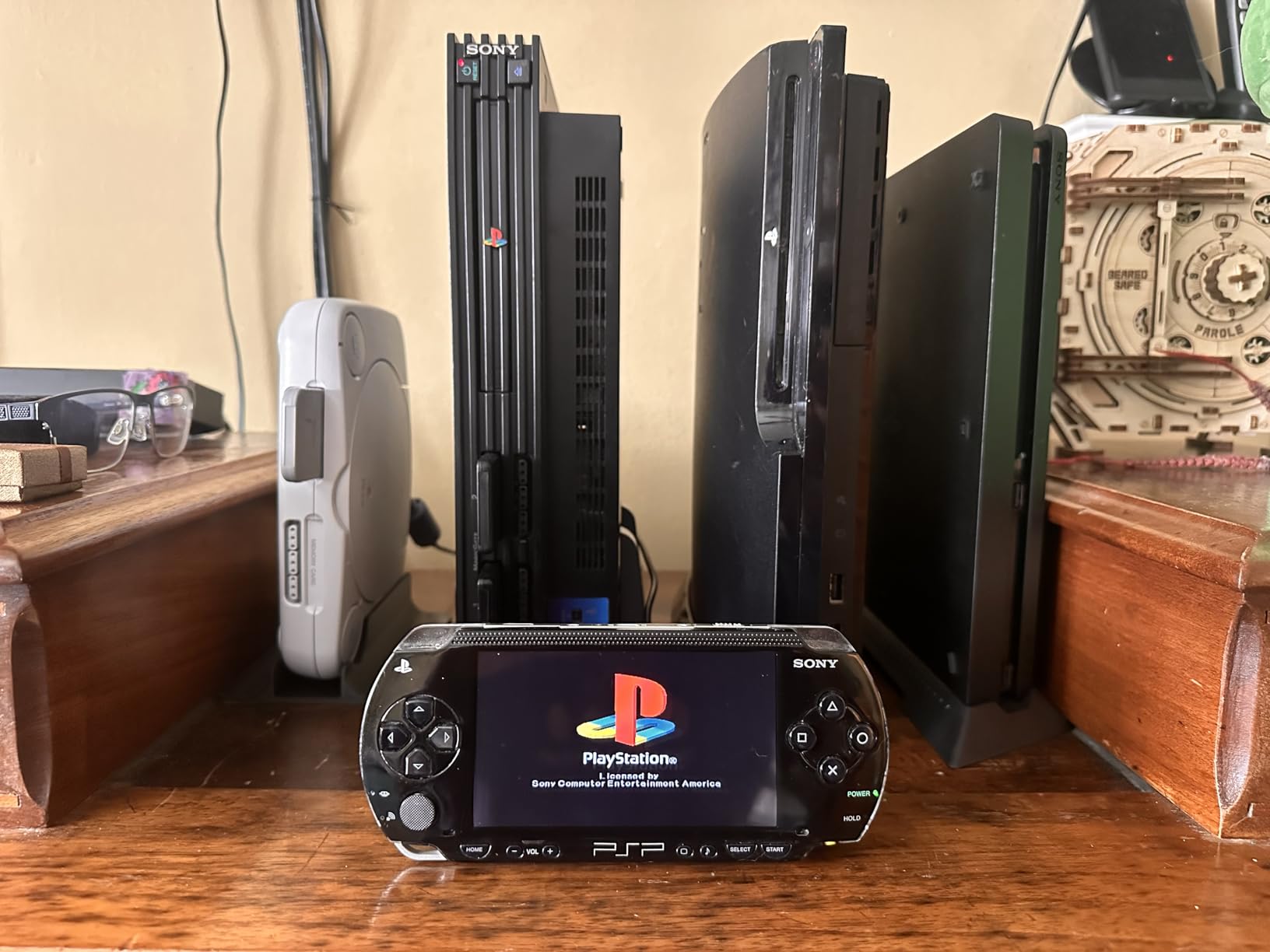 Vertical Stand for PS4 Slim PlayStation 4 Slim Console with Built-in Cooling Vents and Non-Slip Feet customer photo 1