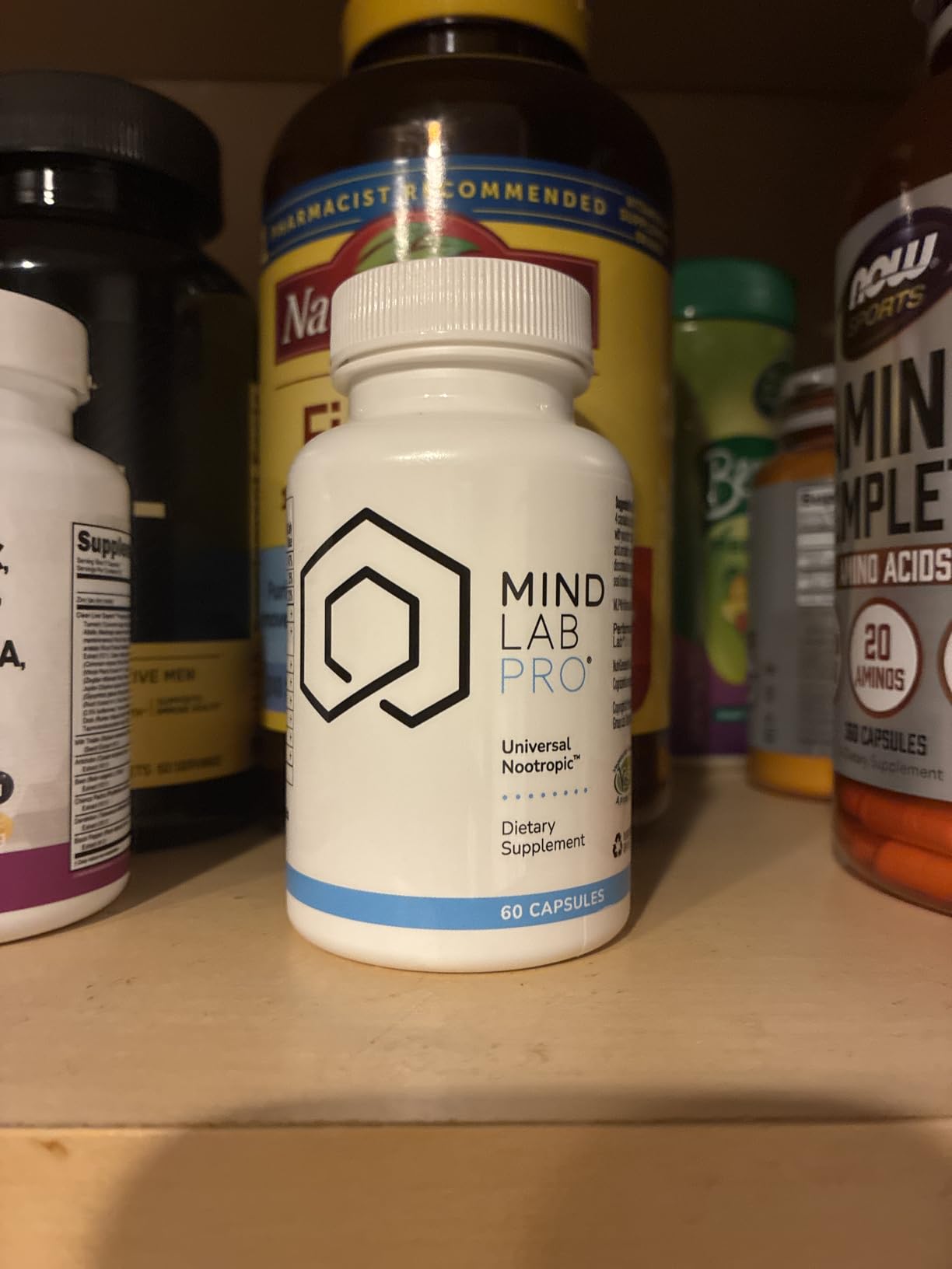 Mind Lab Pro® MLP® v4 Universal Nootropic™ Brain Booster Supplement for Focus, Memory, Clarity, Energy - 60-Count - Plant-Based, Naturally Sourced Memory Vitamins for Better Brain Health, Made in USA customer photo 1