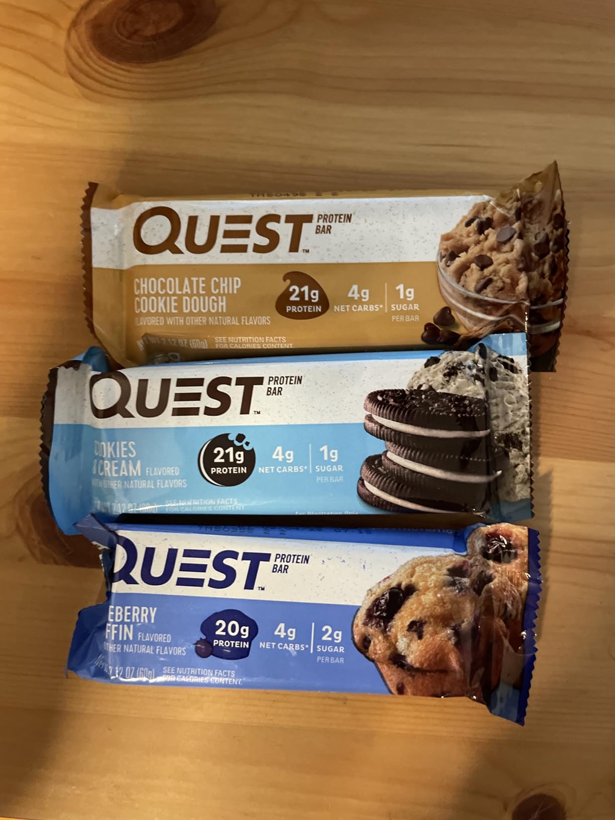 Quest Nutrition Ultimate Variety Pack Protein Bars, High Protein, Low Carb, Gluten Free, Keto Friendly, 12 Count customer photo 2