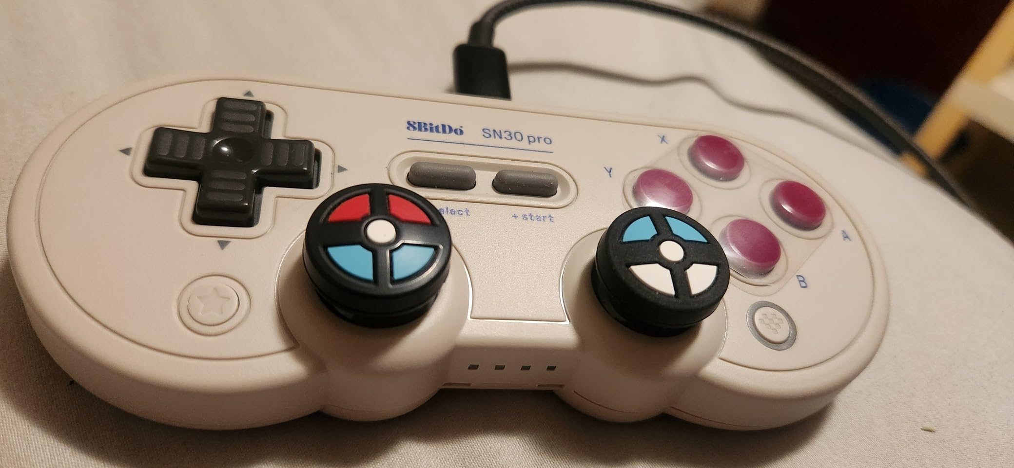 8Bitdo Sn30 Pro Bluetooth Gamepad (G Classic Edition) with Hall Effect Joystick Update Joysticks Rumble Vibration Gamepad for Windows, MacOS, Android, Steam, Switch/Switch 2 customer photo 1