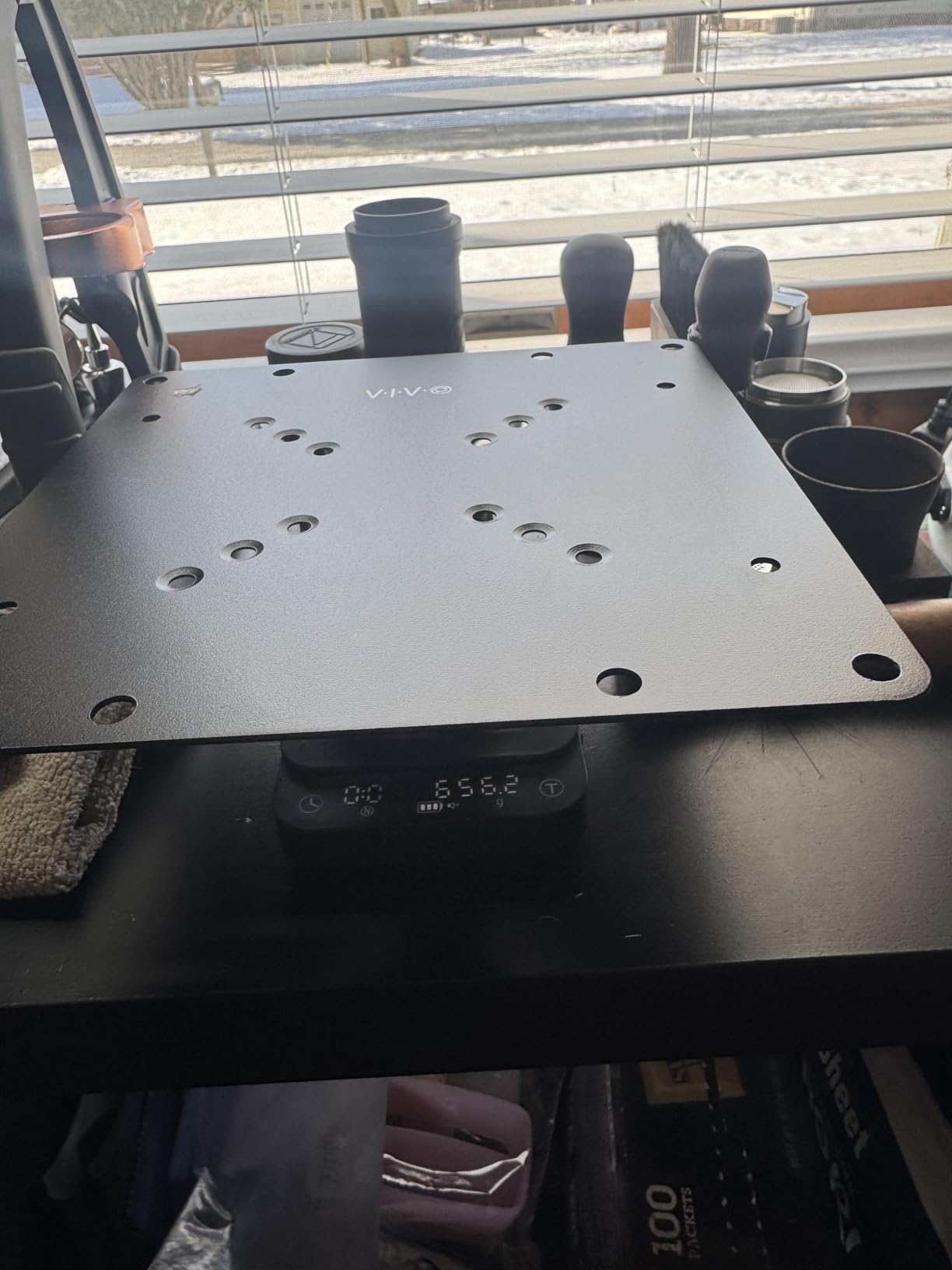 VIVO Steel VESA TV and Monitor Mount Adapter Plate Bracket for Screens 23