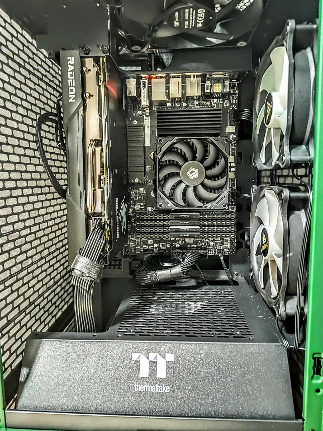 ID-COOLING IS-40X V3 45mm Height Low Profile CPU Cooler 4 Heatpipes CPU Air Cooler with 15mm Thickness Slim Fan customer photo 1