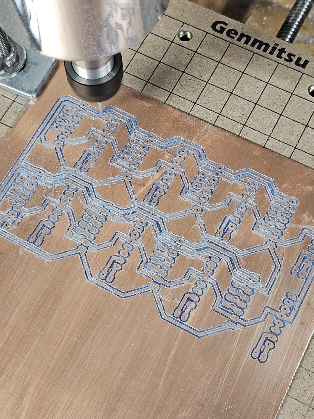 Genmitsu CNC 3018-PRO Router Kit GRBL Control 3 Axis Plastic Acrylic PCB PVC Wood Carving Milling Engraving Machine with Offline Controller customer photo 2