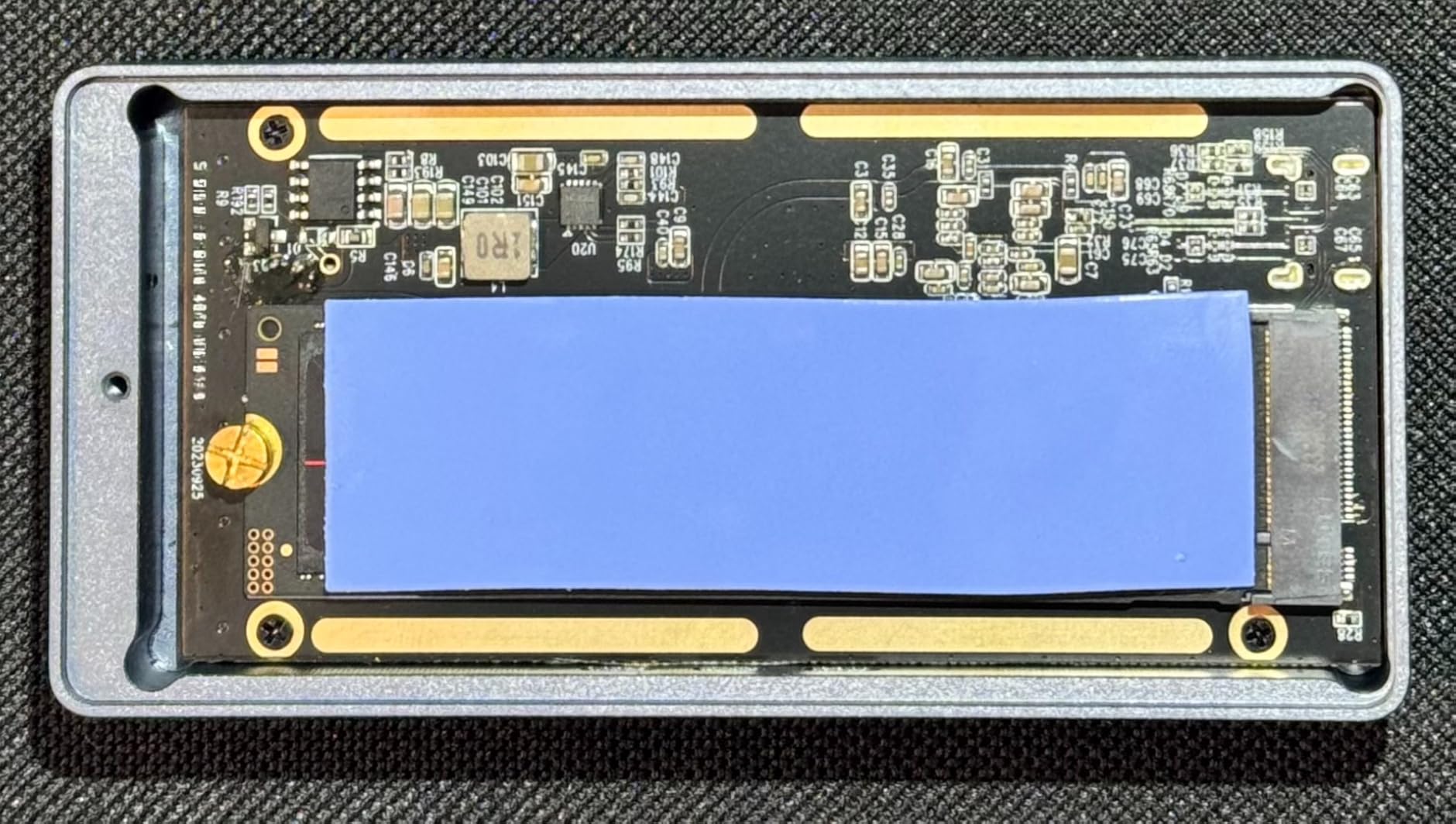SGTKJSJS M.2 Thermal Pad, 70x20x1mm for M.2 2280 SSD NVMe Heatsinks (4PCS Pack) customer photo 2