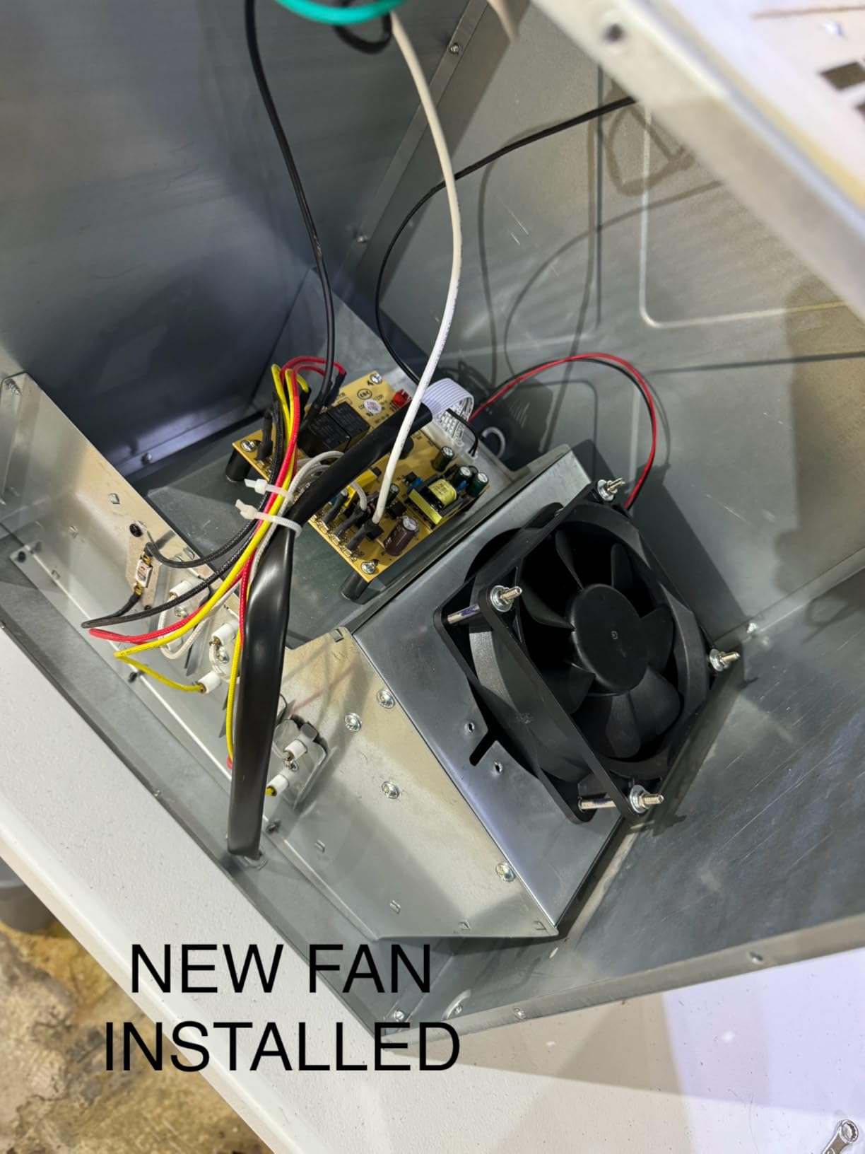 Wathai 120mm x120 x 38mm 12V 2Pin Dual Ball 12cm Industrial Cooling Fan High Airflow customer photo 2