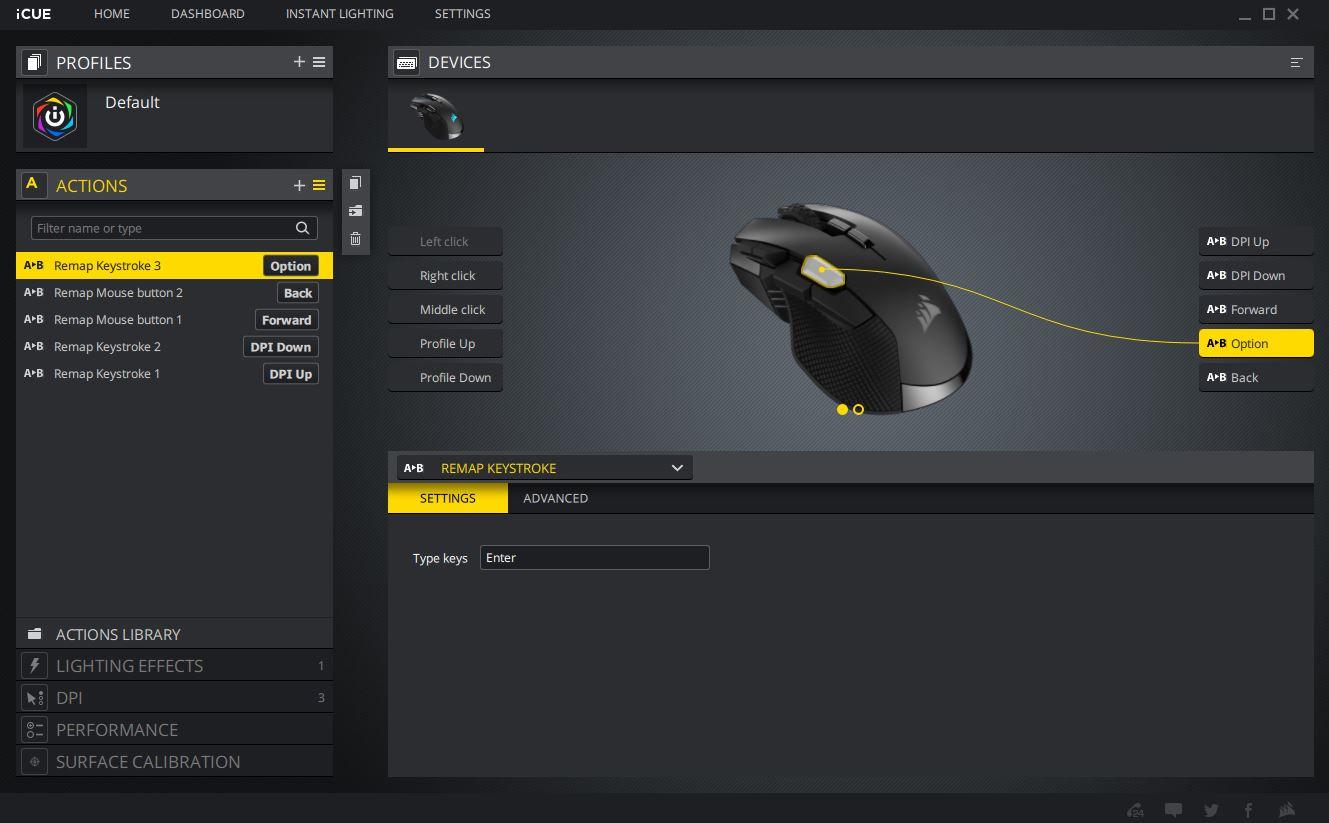 Corsair IRONCLAW RGB Wireless FPS/MOBA Gaming Mouse - 18,000 DPI - 10 Programmable Buttons - Designed for Large Hands - iCUE Compatible - PC, Mac, PS5, PS4, Xbox - Black customer photo 2