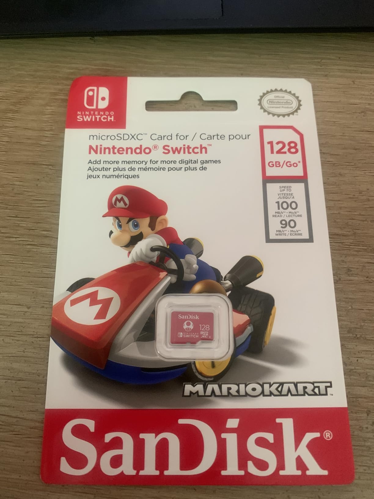 SanDisk 256GB microSDXC-Card, Licensed for Nintendo-Switch - SDSQXAO-256G-GNCZN customer photo 2
