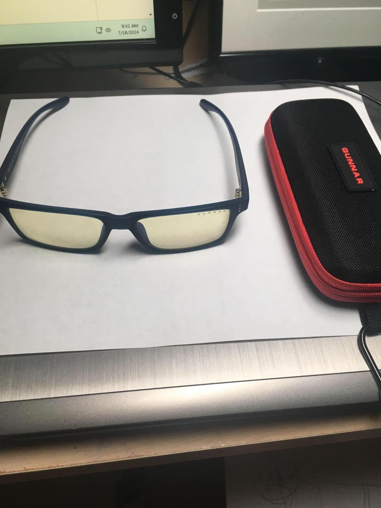 GUNNAR - Premium Glasses for Kids (Age 12+) - Blocks 65% Blue Light - Cruz customer photo 2