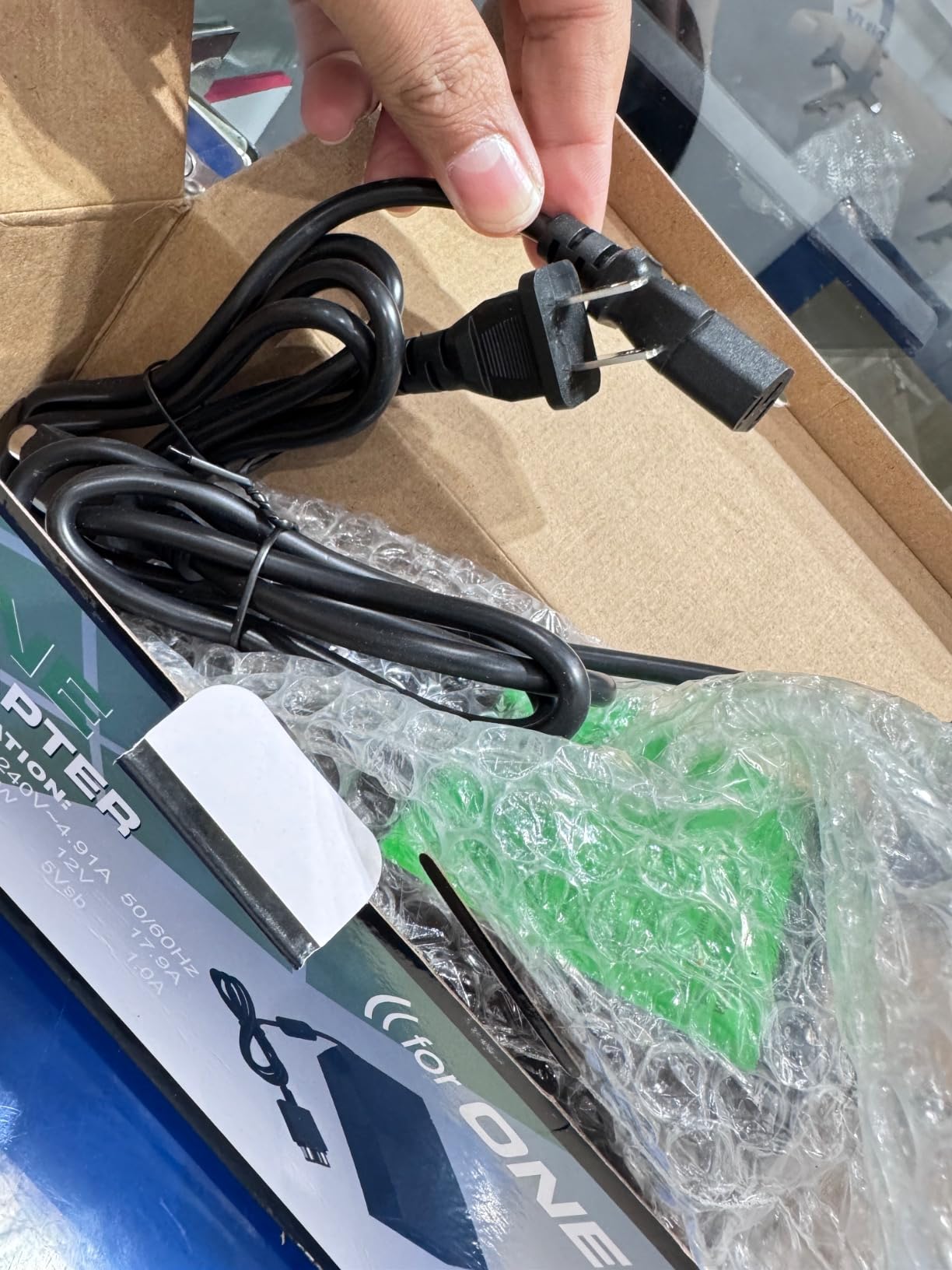 YAEYE Power Supply Brick for Xbox One with Power Cord, (Low Noise Version) AC Adapter Power Supply Charge Compatible with Xbox One Console, 100-240V Auto Voltage customer photo 1