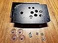 FTVOGUE DIY Arcade Panel Black Case DIY Set Kits Acrylic Panel and Inclined Cases Replacement for Arcade Game customer photo 1