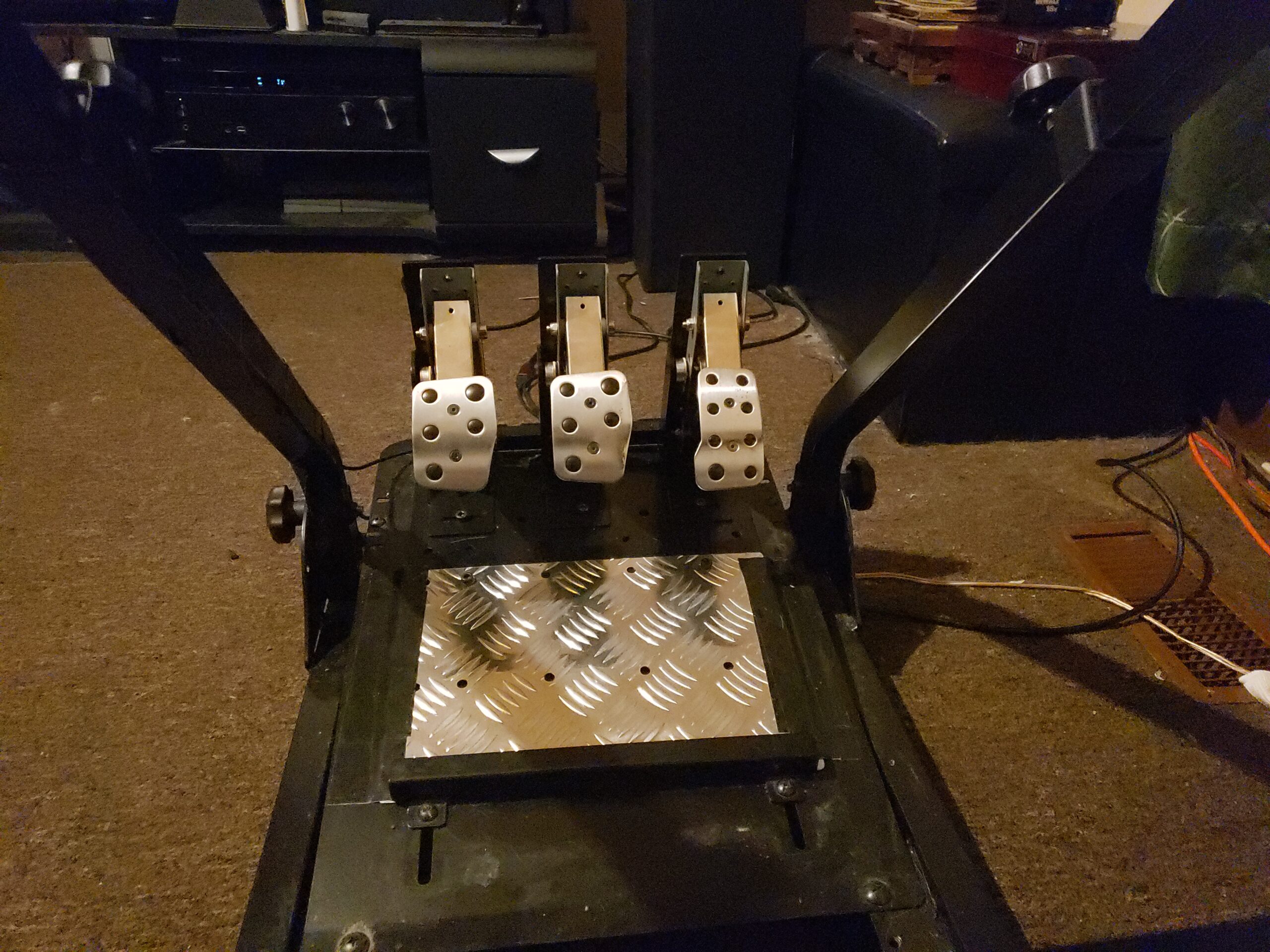 Extreme Sim Racing Inverted Pedals Kit Upgrade for Logitech G25, G27, G29, G920 and G923 Add-on - Brake Pedals With More Pressure - LOGITECH PEDALS NOT INCLUDED customer photo 2