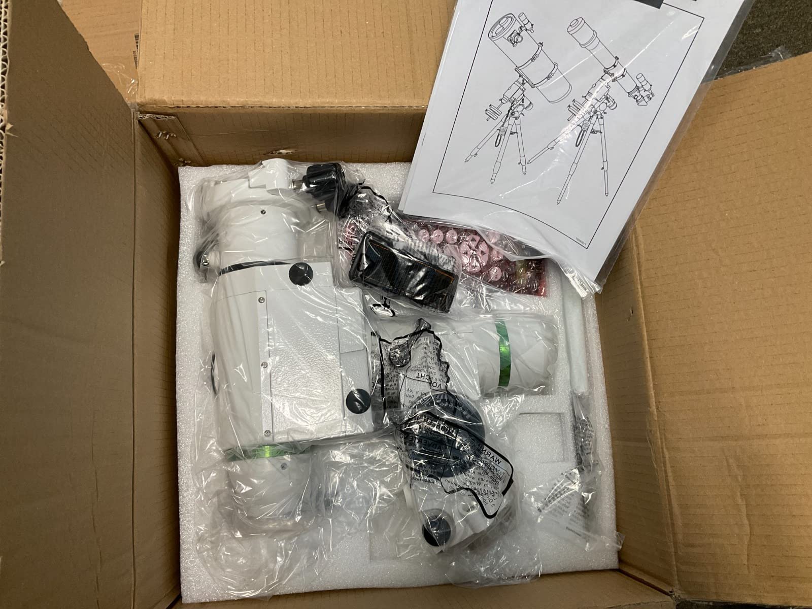 Sky-Watcher HEQ5 - Fully Computerized GoTo German Equatorial Telescope Mount - Motorized Astrophotography Mount with 42,000 Object Database customer photo 2