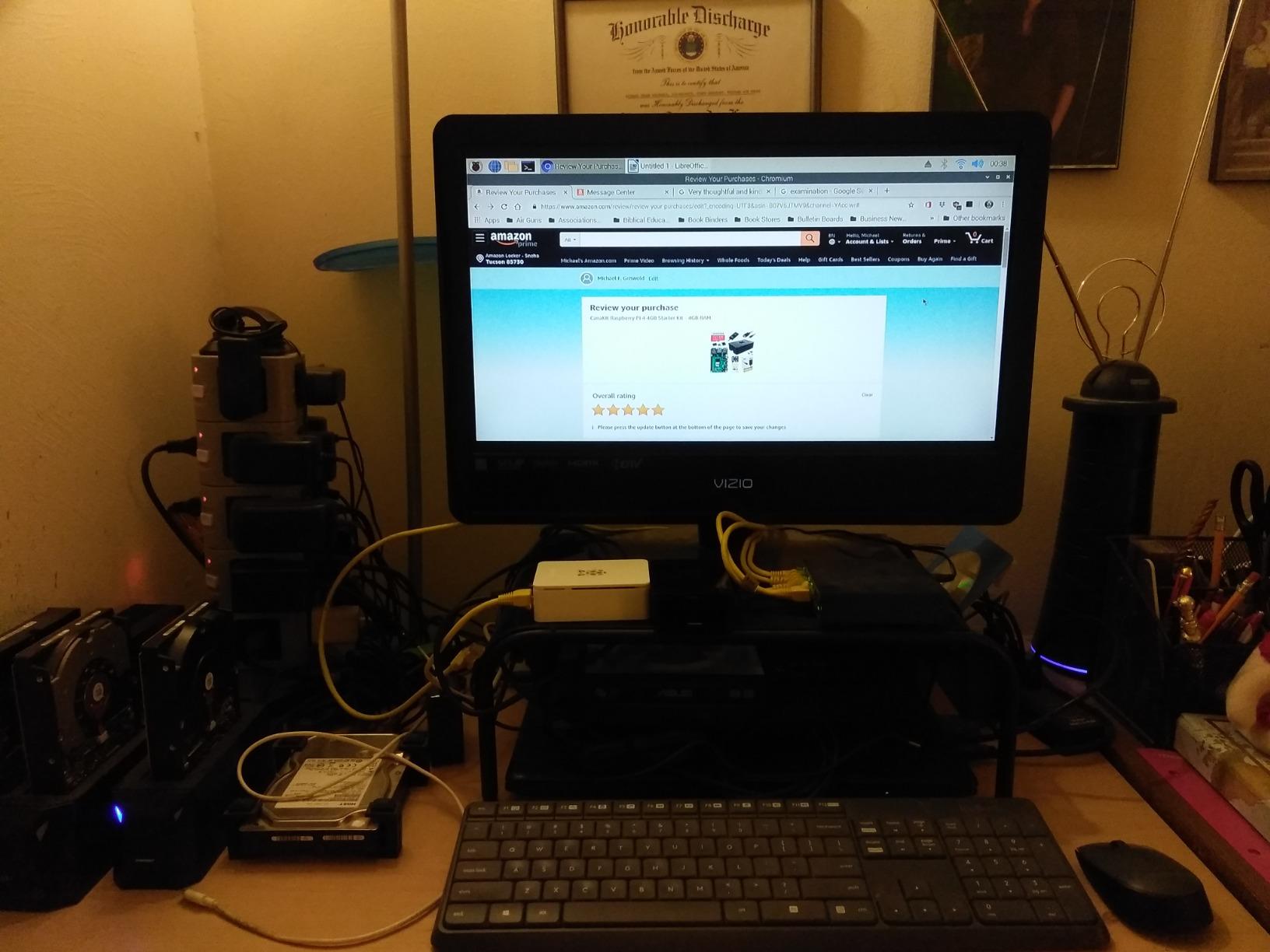 CanaKit Raspberry Pi 4 Starter Kit - 2GB RAM customer photo 1
