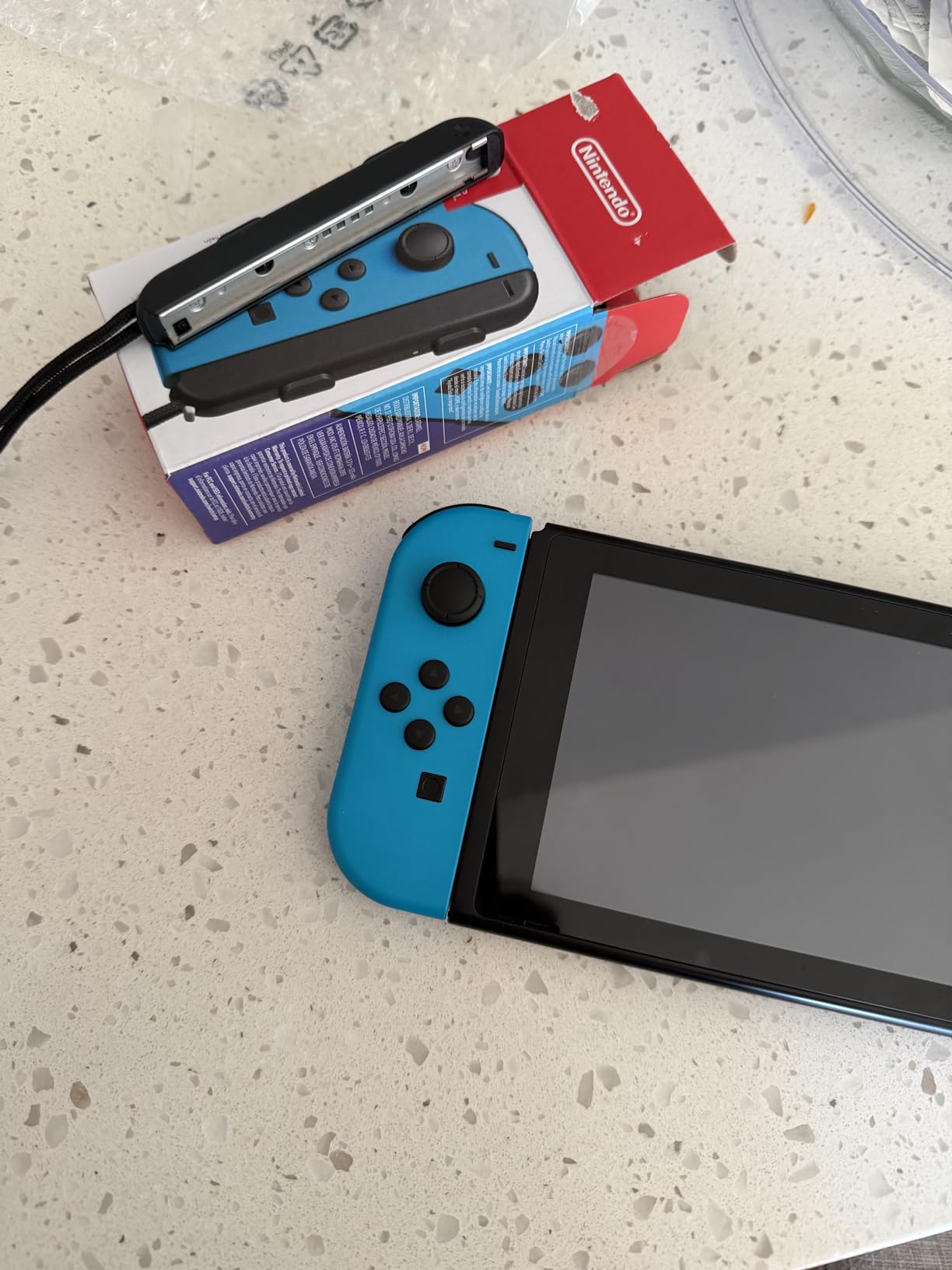 Nintendo Neon Purple/Neon Orange Joy-Con (L-R) - Switch customer photo 2