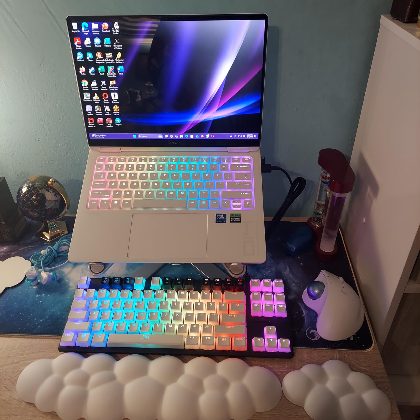 HyperX Alloy Origins - Mechanical Gaming Keyboard, Software-Controlled Light & Macro Customization, Compact Form Factor, RGB LED Backlit - Linear HyperX Red Switch (Black) customer photo 2