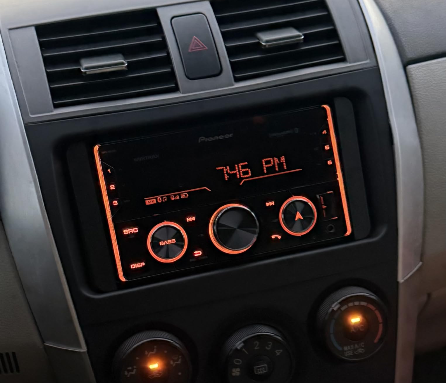 Pioneer MVH-S622BS Double Din Bluetooth Car Stereo with USB/AUX Inputs, Pioneer Smart Sync, and Hands-Free Calling for Enhanced in-Car Audio Experience customer photo 1