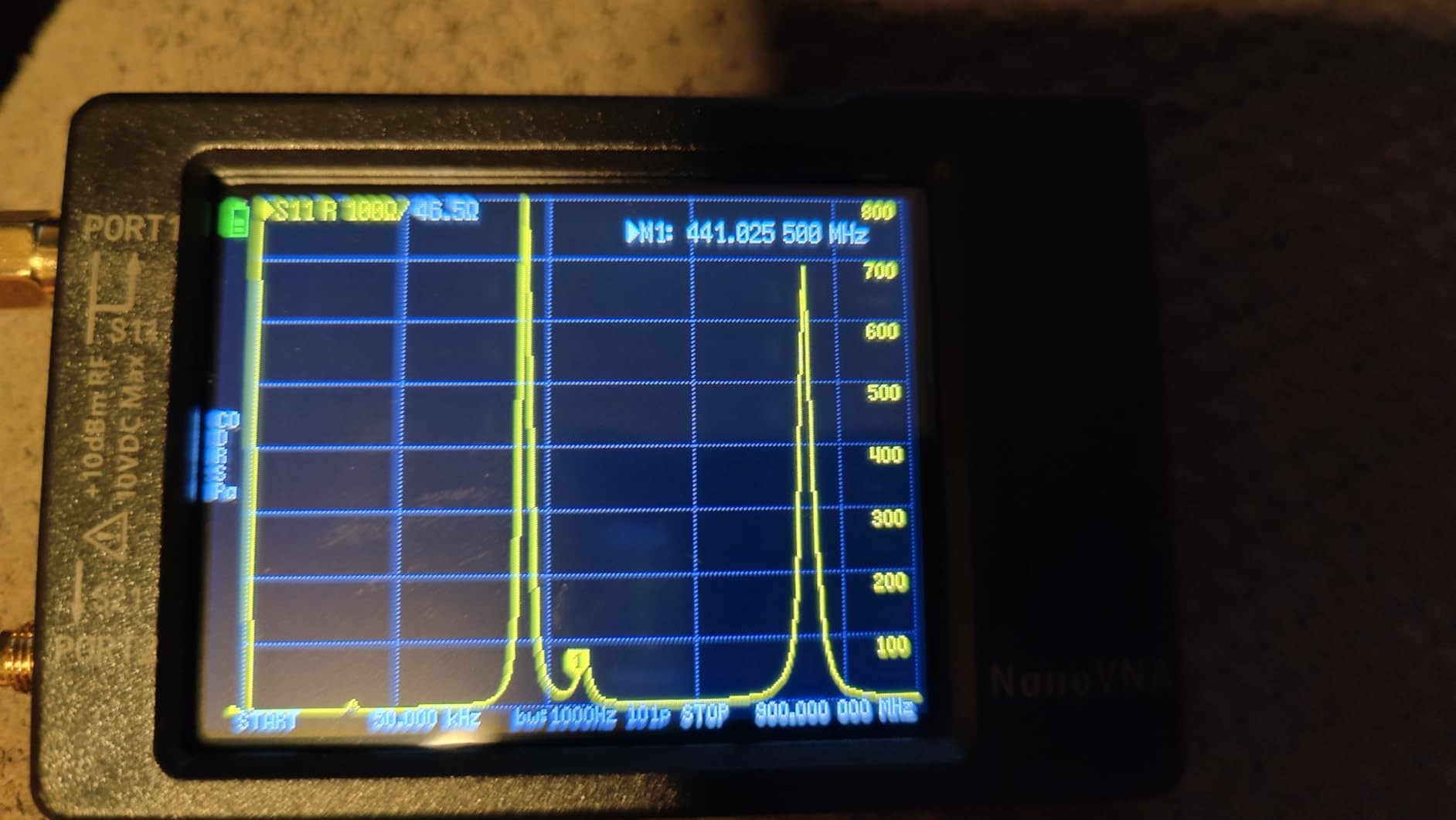 [Upgraded] AURSINC NanoVNA-H Vector Network Analyzer 9KHz-1.5GHz Latest HW V3.7 HF VHF UHF Antenna Analyzer, Measuring S Parameters, SWR, Phase, Delay, Smith Chart customer photo 2